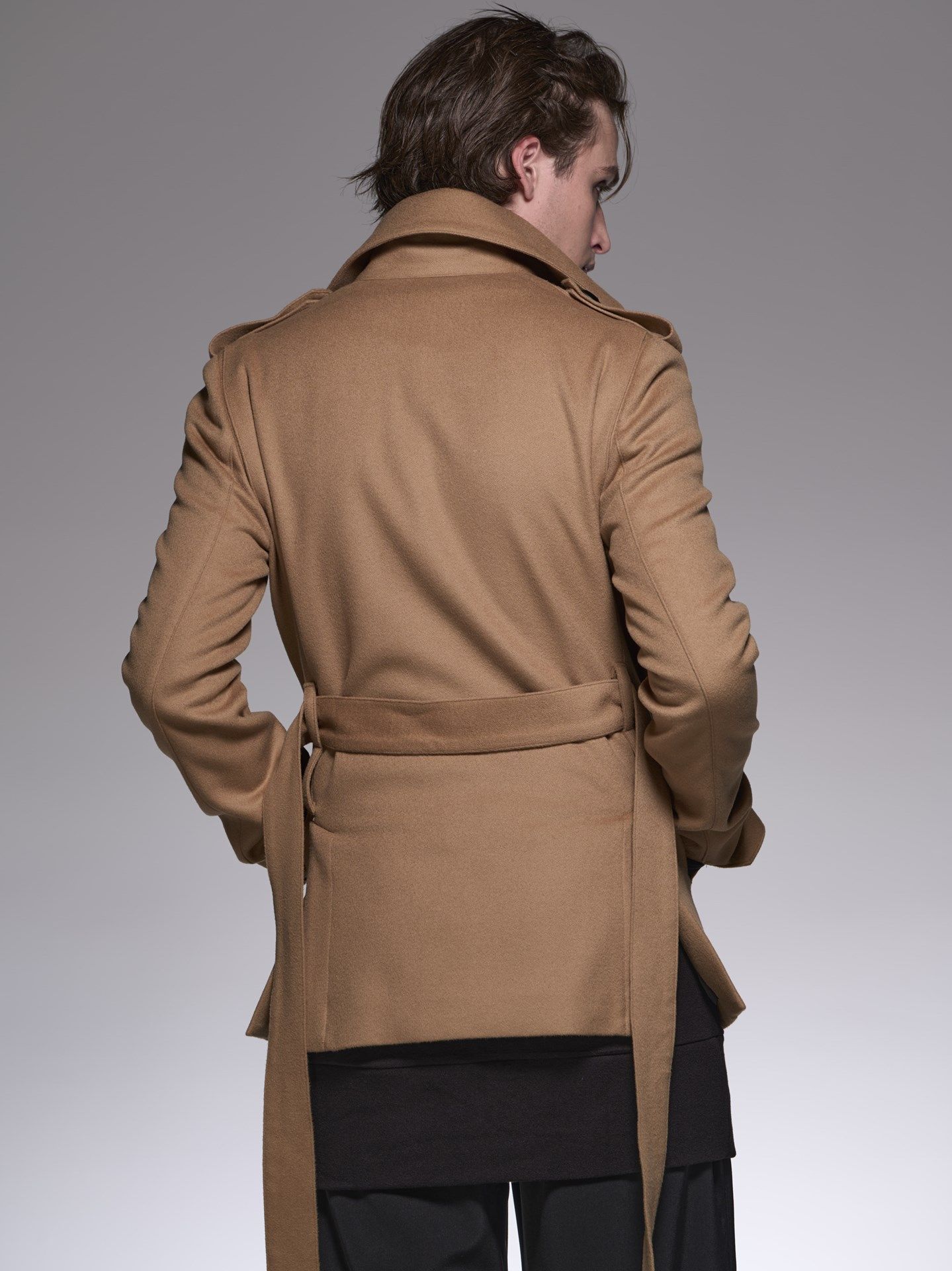 kiryuyrik - SafariJacket / サファリジャケット / キャメルカシミア混