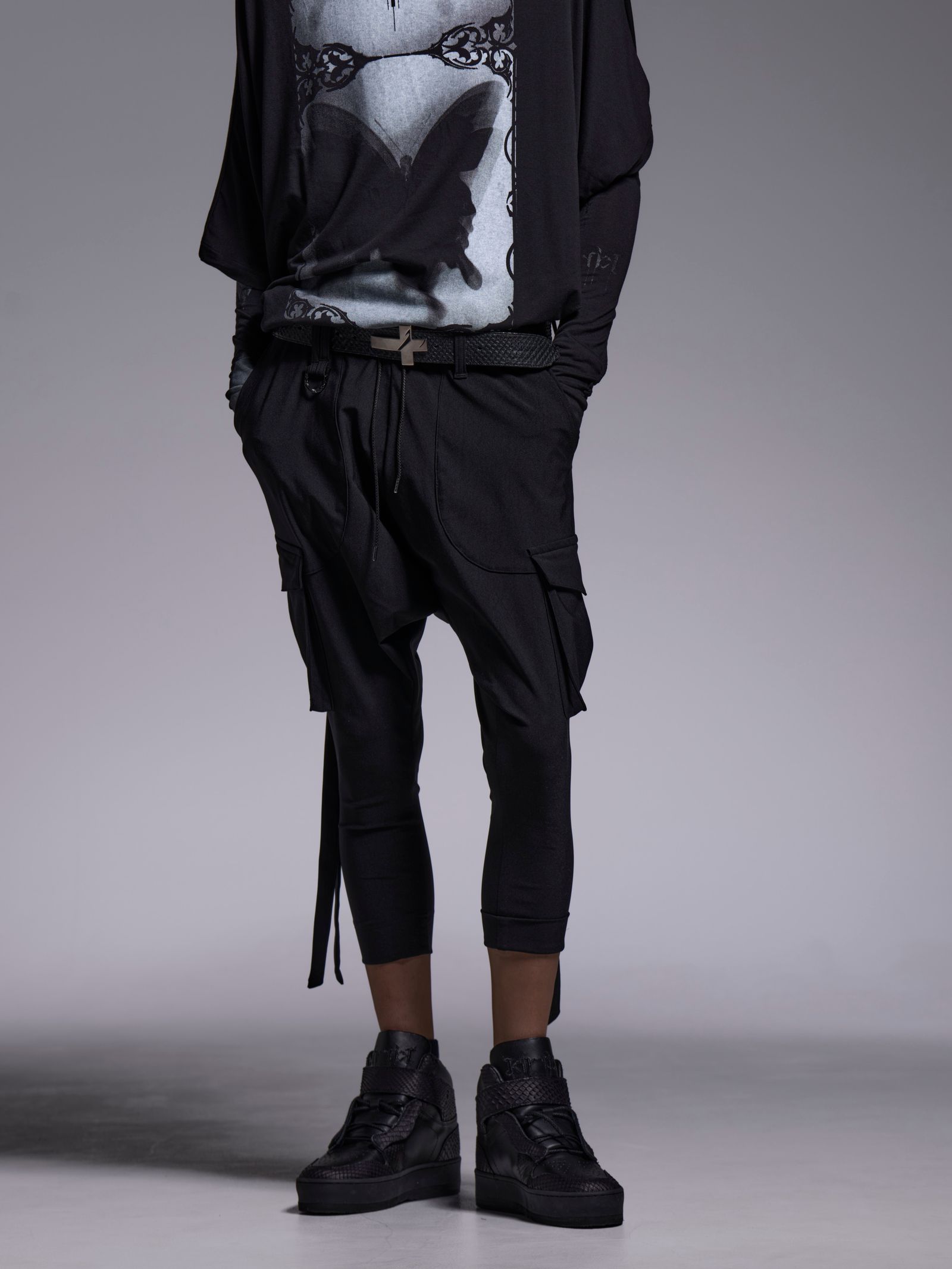 kiryuyrik - 【予約品 】3/4 Sarrouel Pants / 七分丈 サルエルパンツ