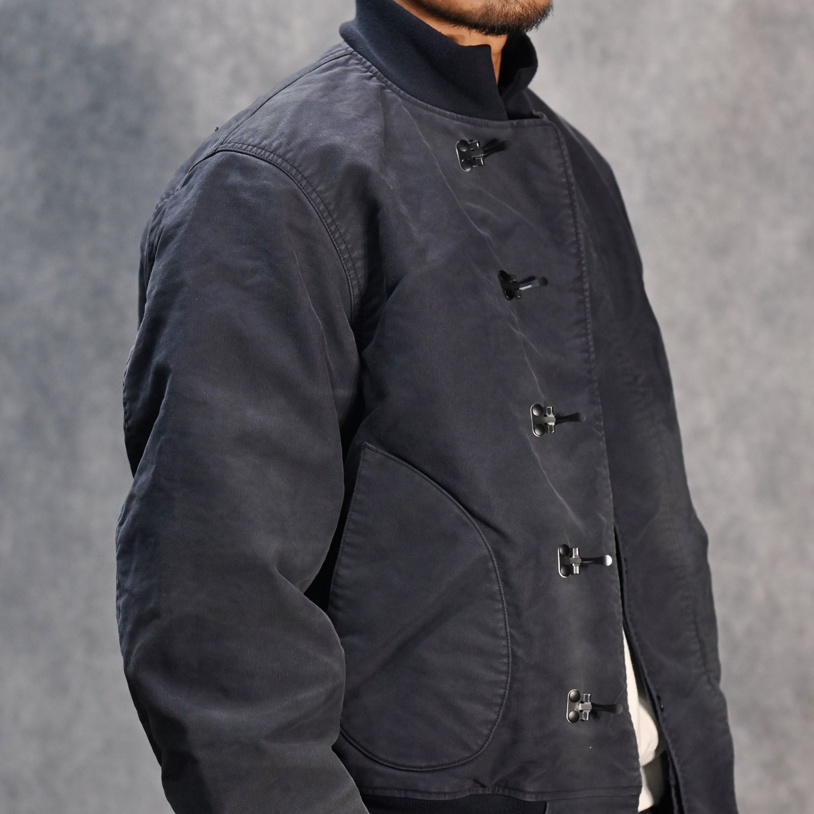 New Manual - #030 DECK HOOK JACKET / BUZZ RICKSON'S （NAVY
