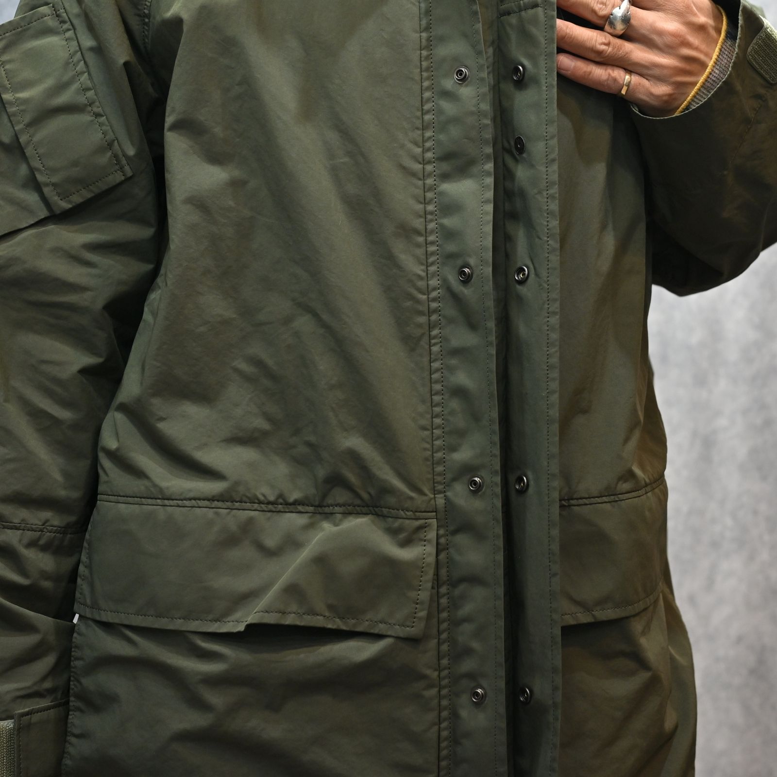 Porter Classic - WEATHER MILITARY JACKET / LINER NYLON ZU