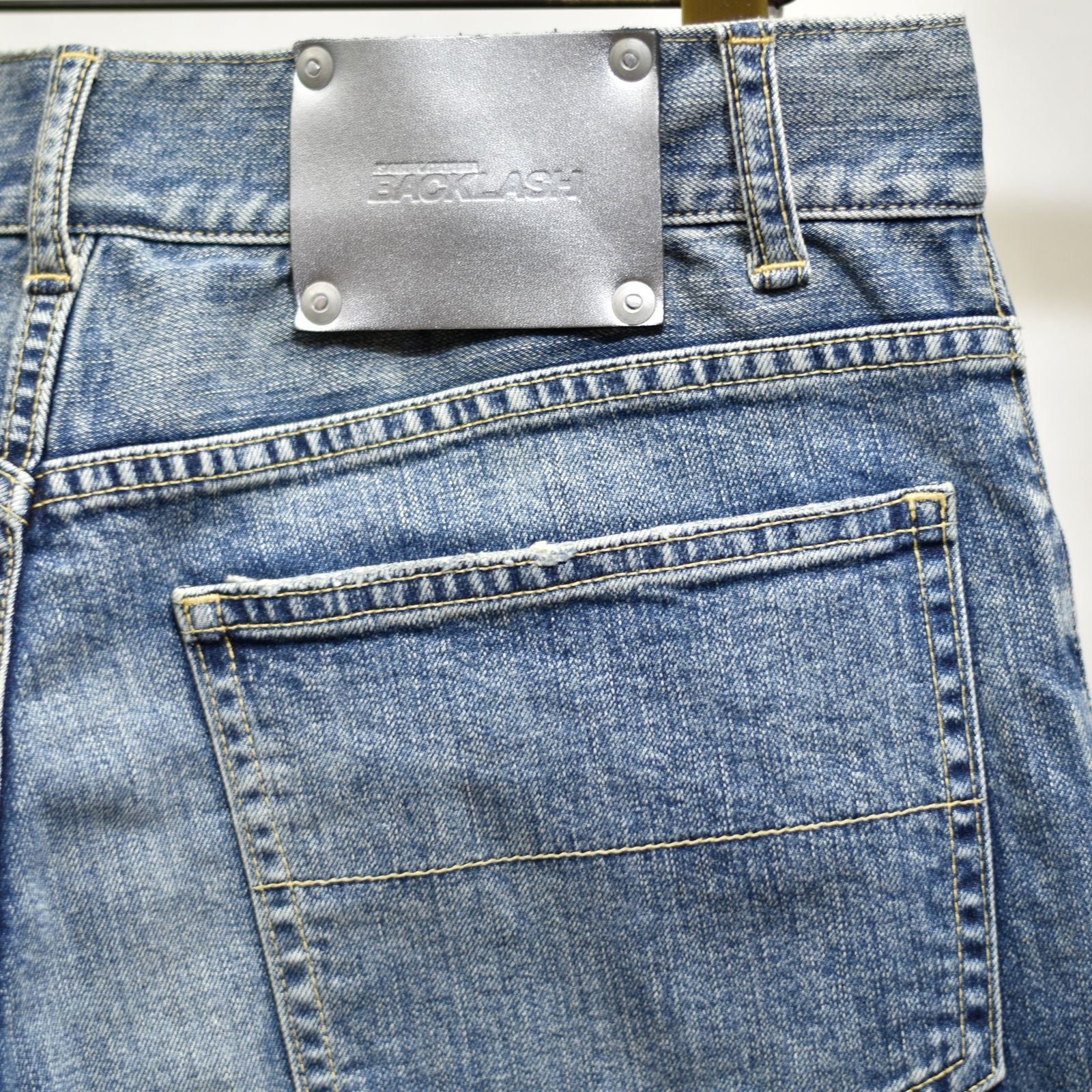 ISAMU KATAYAMA BACKLASH - ストレッチデニム ワイドPT （INDIGO