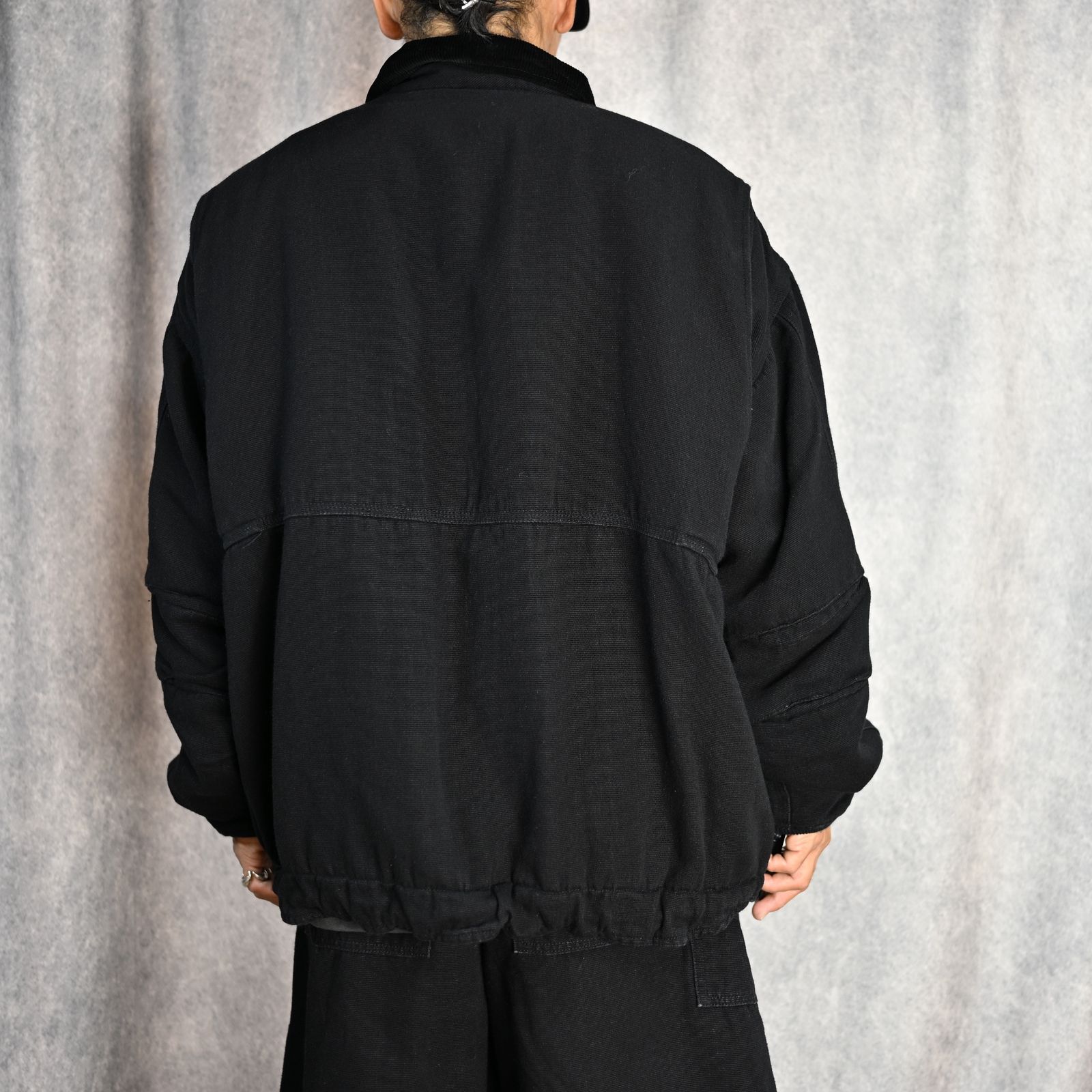 N.HOOLYWOOD - LINED BLOUSON (BLACK) - ライニング付き ブルゾン