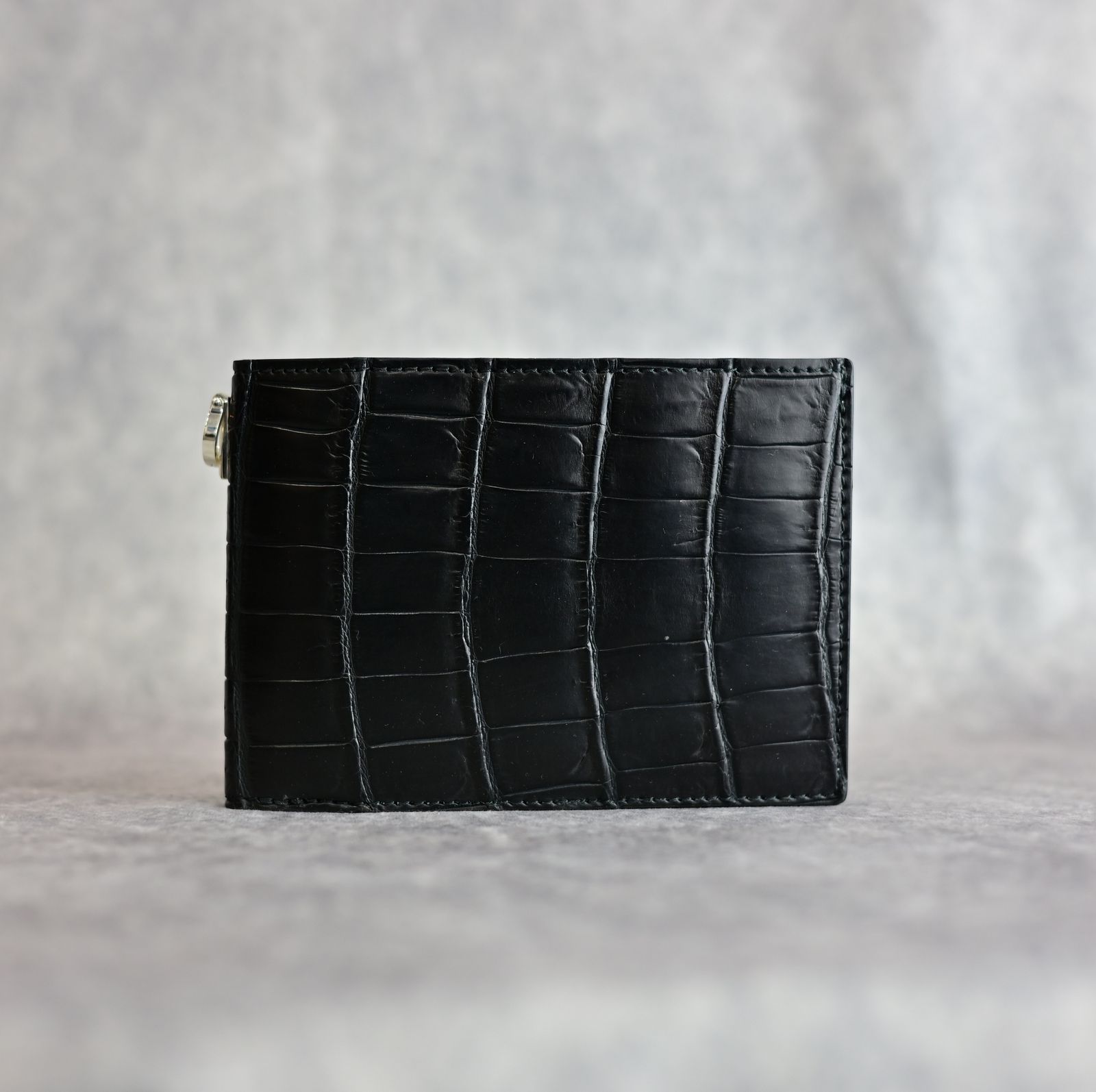 ISAMU KATAYAMA BACKLASH - クロコ 墨染め+イタリアンバケッタ 二