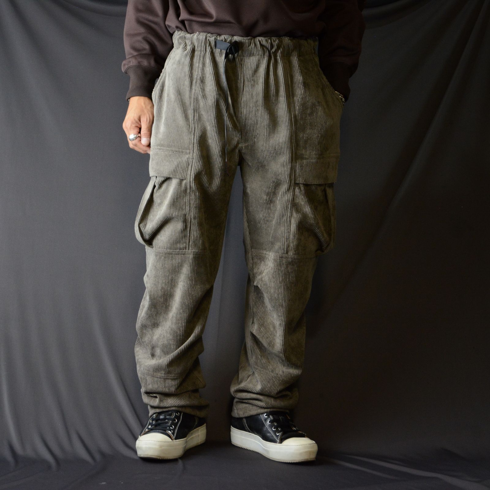 N.HOOLYWOOD - CARGO PANTS （BEIGE） / グラミチ コーデュロイ カーゴ