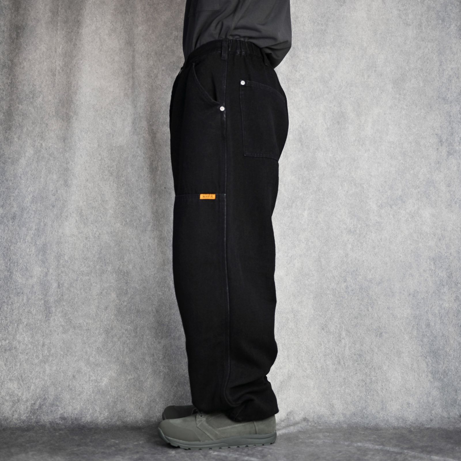 N.HOOLYWOOD - WORK PANTS (BLACK) - ワークパンツ （ブラック） C