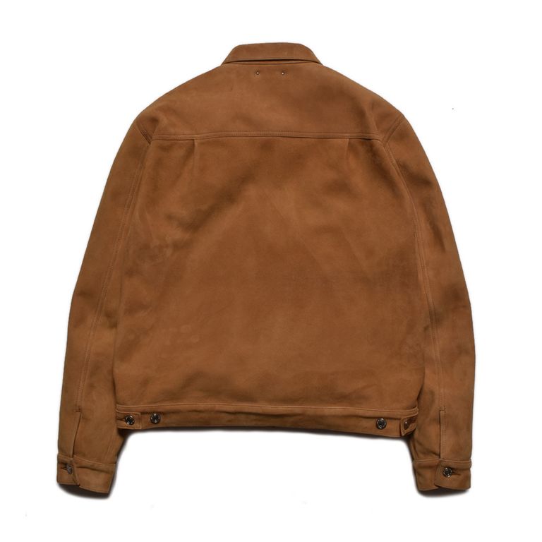 MINEDENIM - Sheep Suede Trucker JKT （CML） / シープスエード