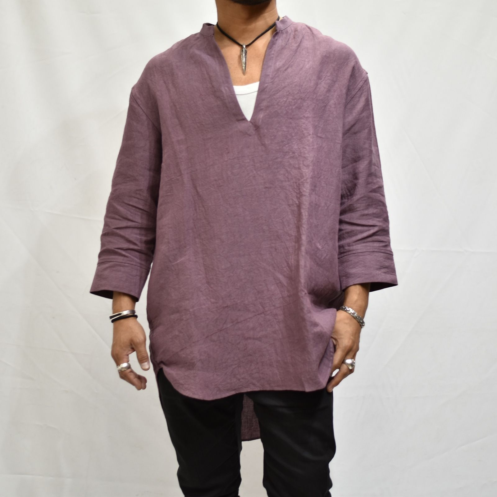 ISAMU KATAYAMA BACKLASH - スキッパーシャツ | chord online store