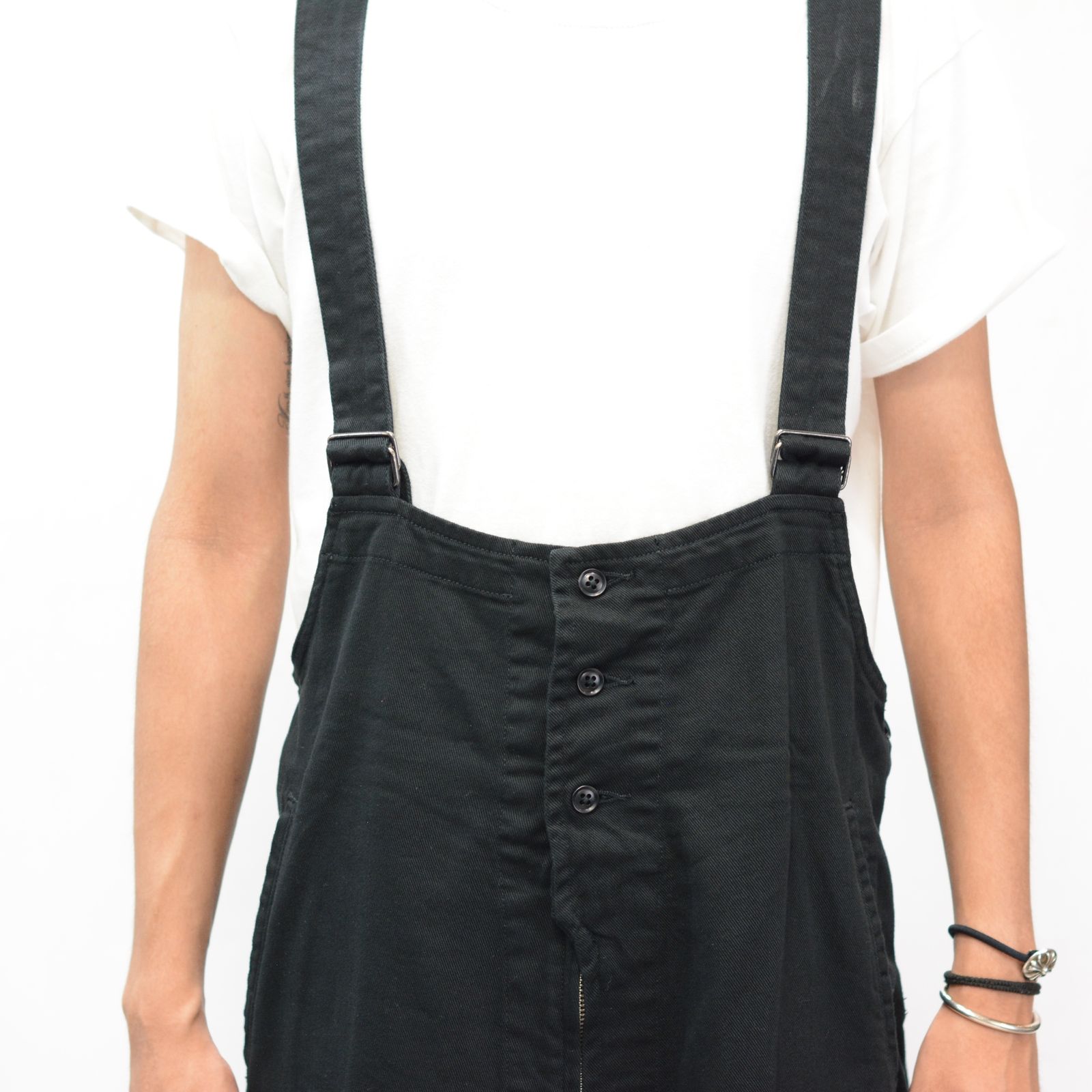 yohji yamamoto - M-WORK OVERALL (BLACK) オーバーオール | chord