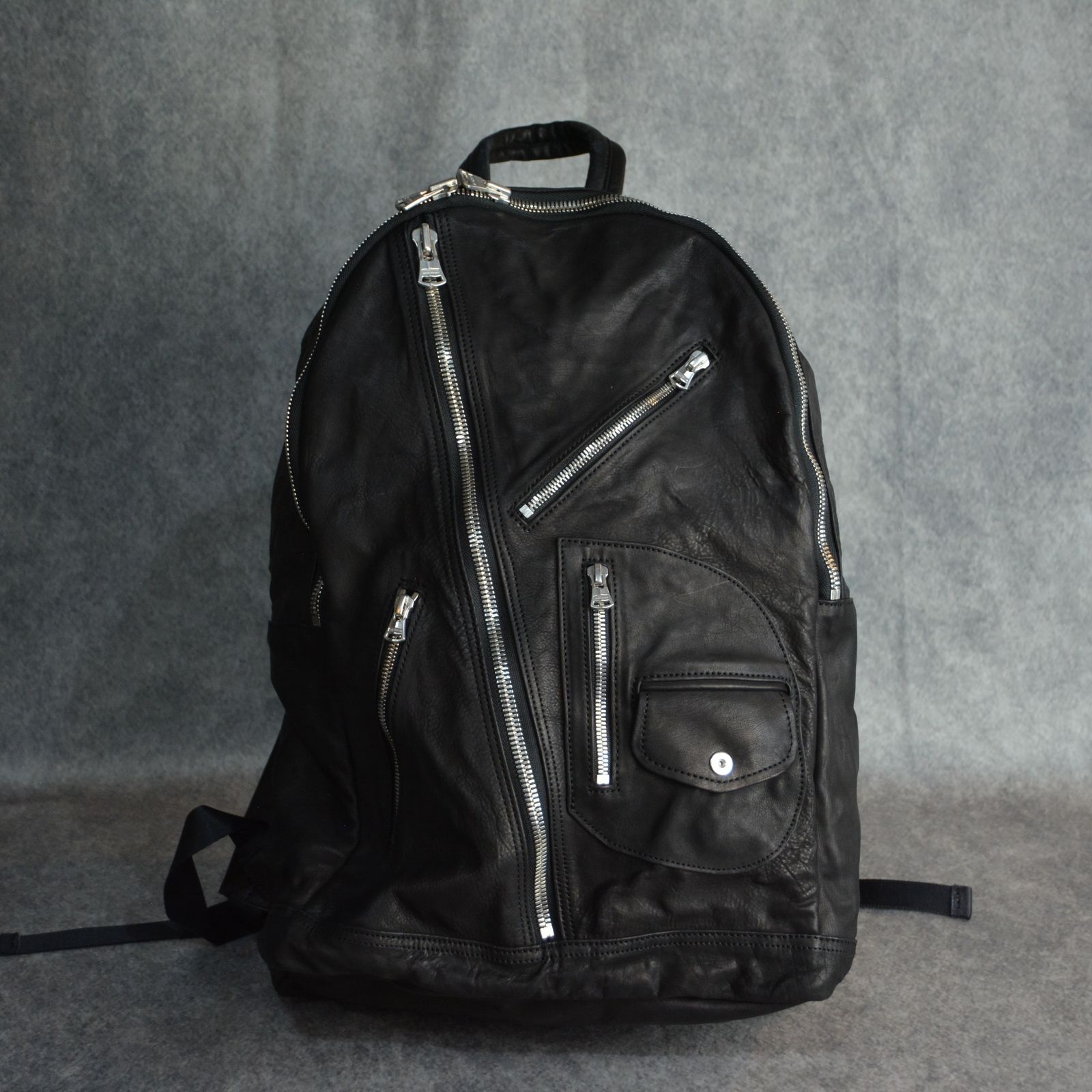 ISAMU KATAYAMA BACKLASH - ジャパンカーフ タンニン鞣し 製品洗い加工