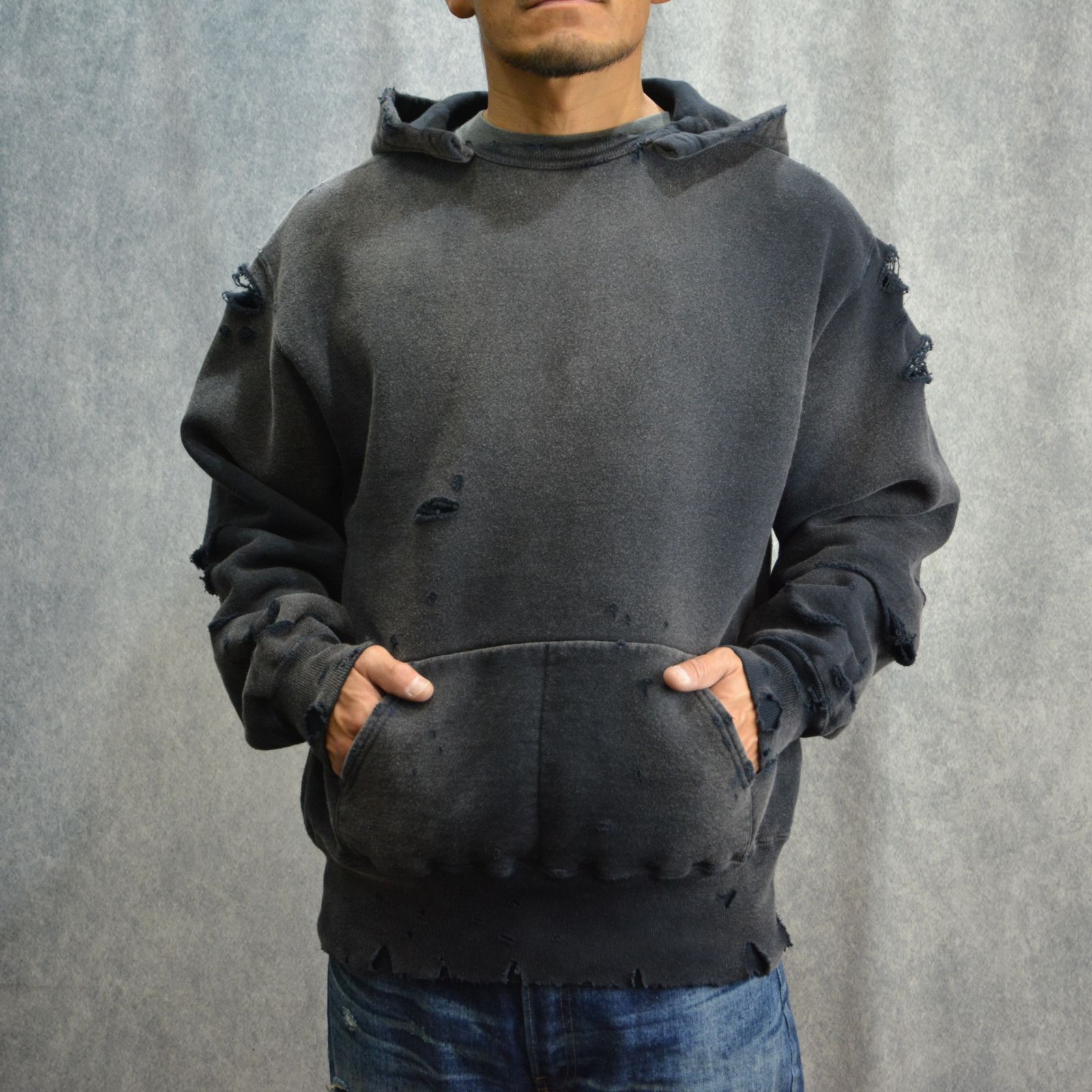 New Manual - #031 CP AFTER HOODIE （BLACK） / 後付けフーディー
