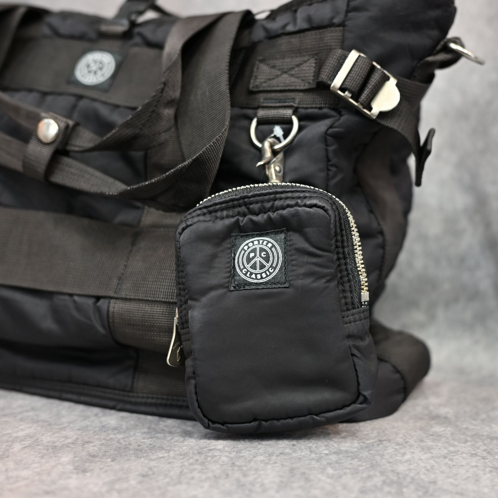 Porter Classic - SUPER NYLON TOTE BAG (BLACK) / スーパーナイロン