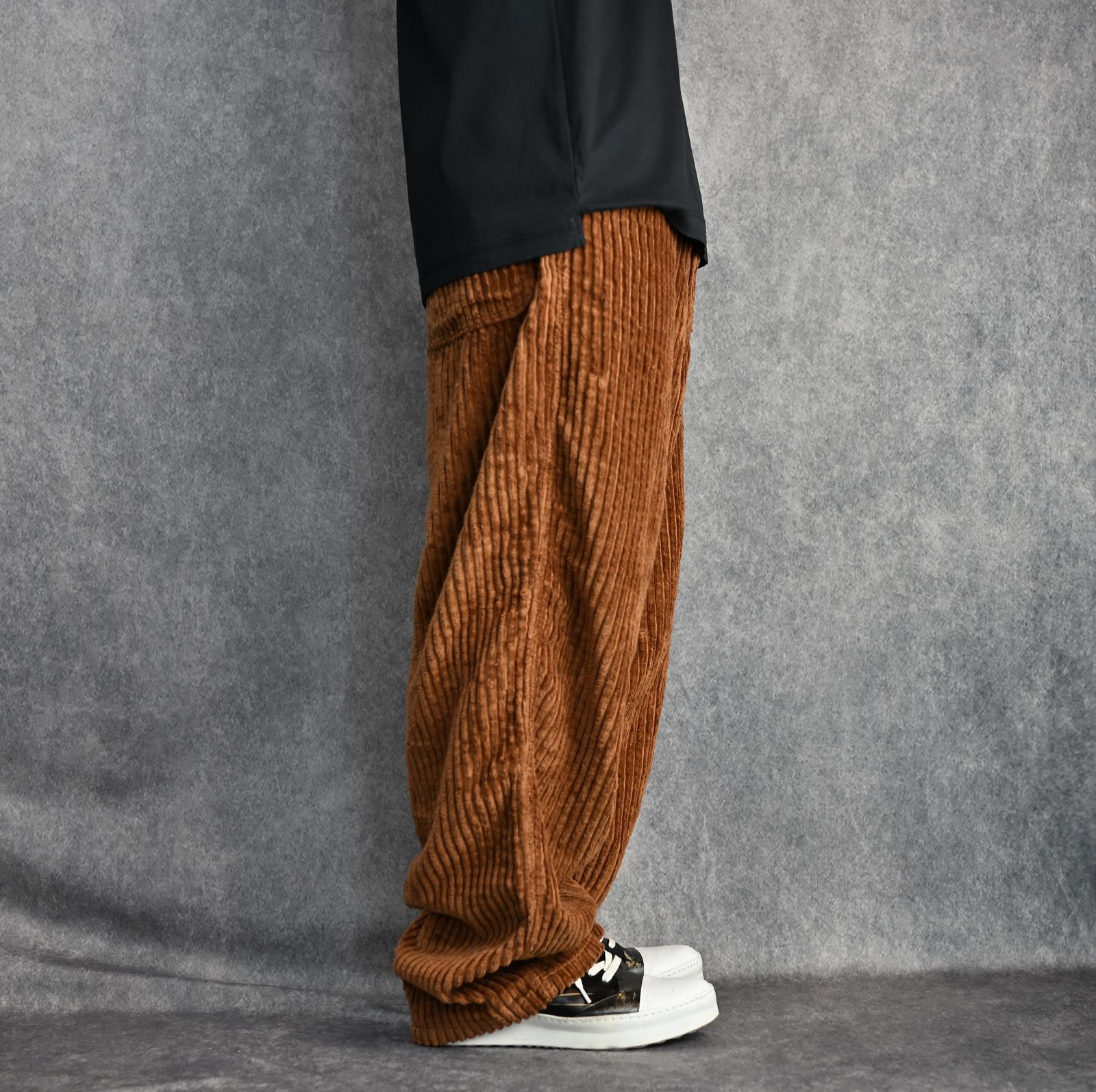 ISAMU KATAYAMA BACKLASH - コットンリネン コーデュロイパンツ