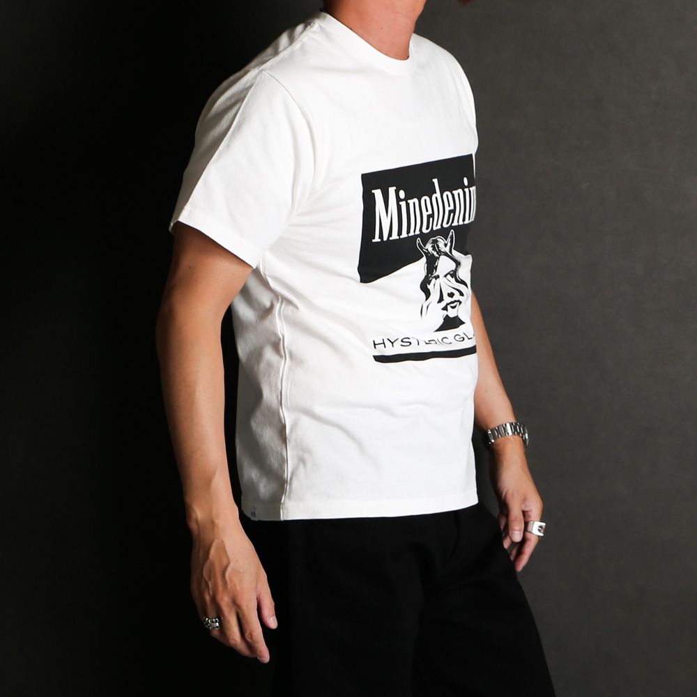 MINEDENIM - HYSTERIC GLAMOUR × MINEDENIM / Graphic T-Shirts - WHT