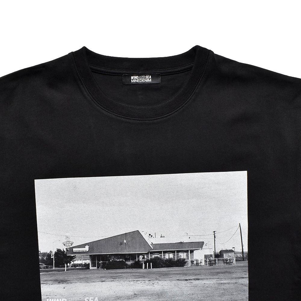 MINEDENIM - WINDANDSEA × MINEDENIM / Photo S/S Tee - BLK / 24MND