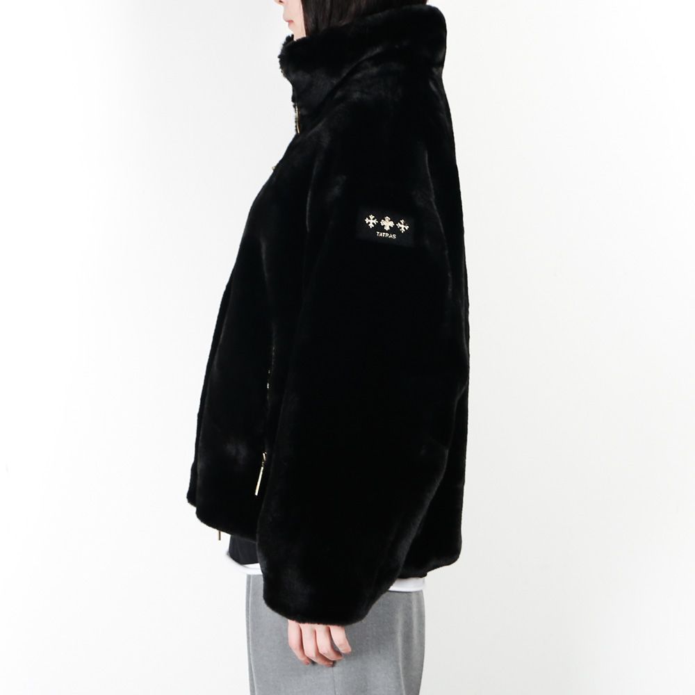 TATRAS - 【レディース】 BARBRA バルブラ - BLACK / スタンドカラー