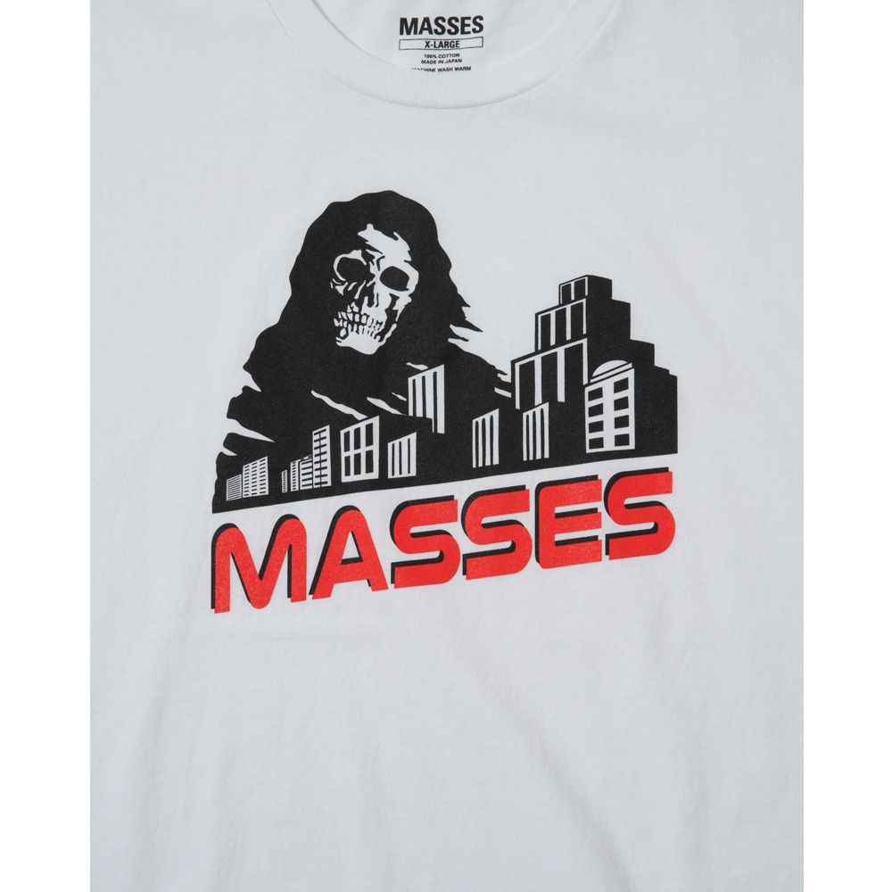 MASSES - T-SHIRT CITY - White / Tシャツ / 1241041 | chemical