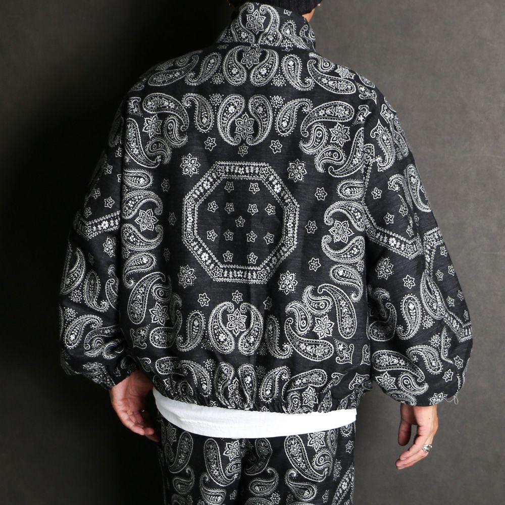superNova. - Track jacket - Bandana jacquard / トラックジャケット
