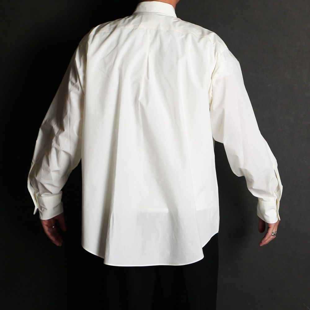 MARKAWARE - COMFORT FIT SHIRT - IVORY / オーガニックGIZA80/1タイプ