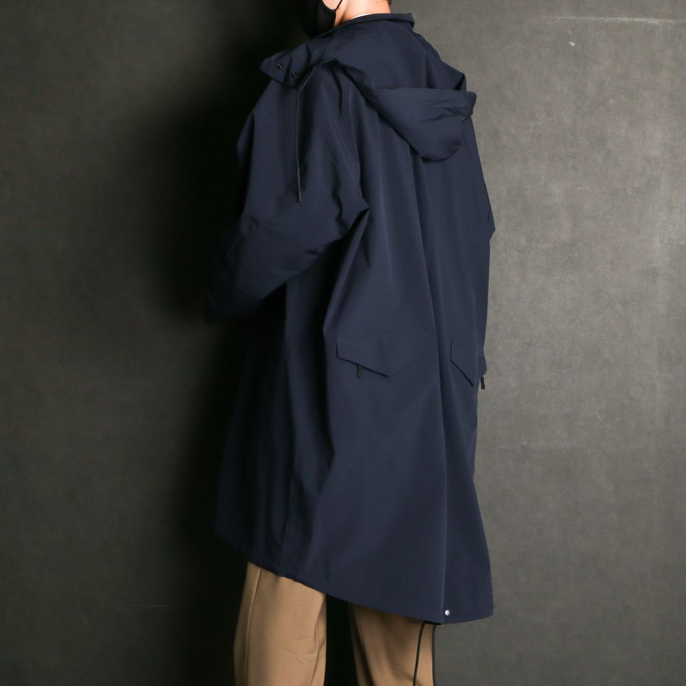 VICTIM - SEAMLESS BIG COAT / シームレス フードコート / VTM-21-C