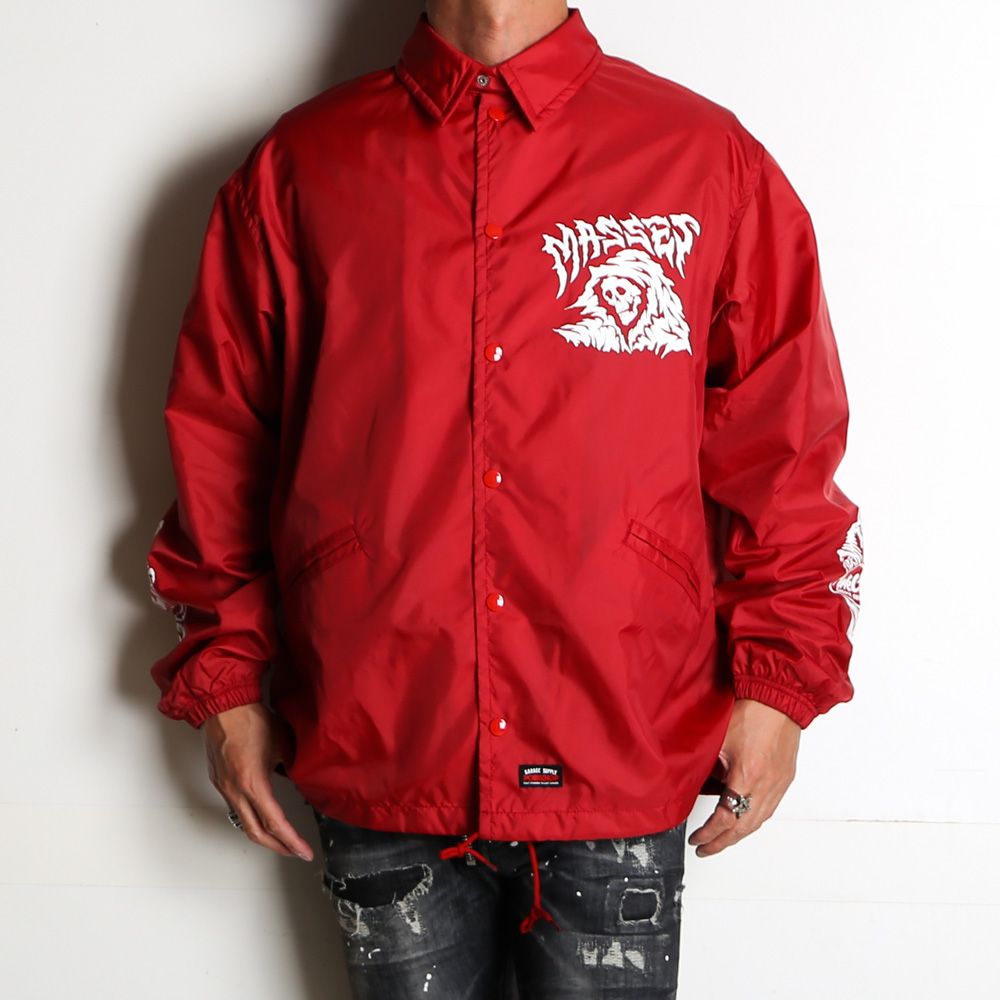 MASSES - × PORKCHOP / NYLON JKT REAPER P / コーチジャケット