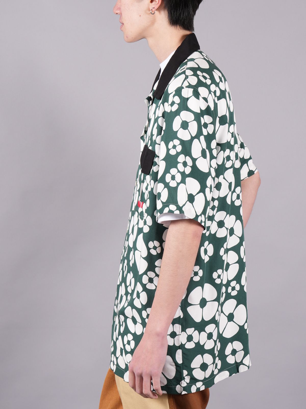 MARNI - 【ラスト1点】 MARNI X CARHARTT WIP - GREEN SHORT-SLEEVED