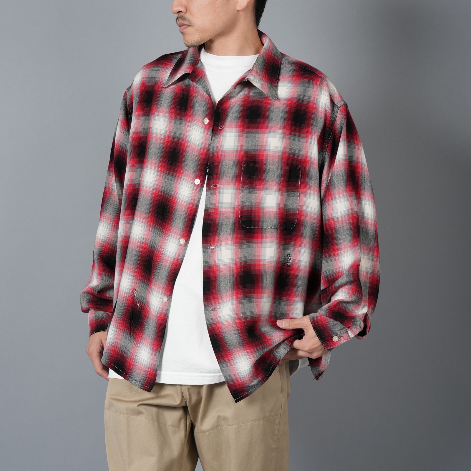 SAINT M×××××× - 【ラスト1点】【コラボ】SM-HR8-0000-C30 / LM_CHECK