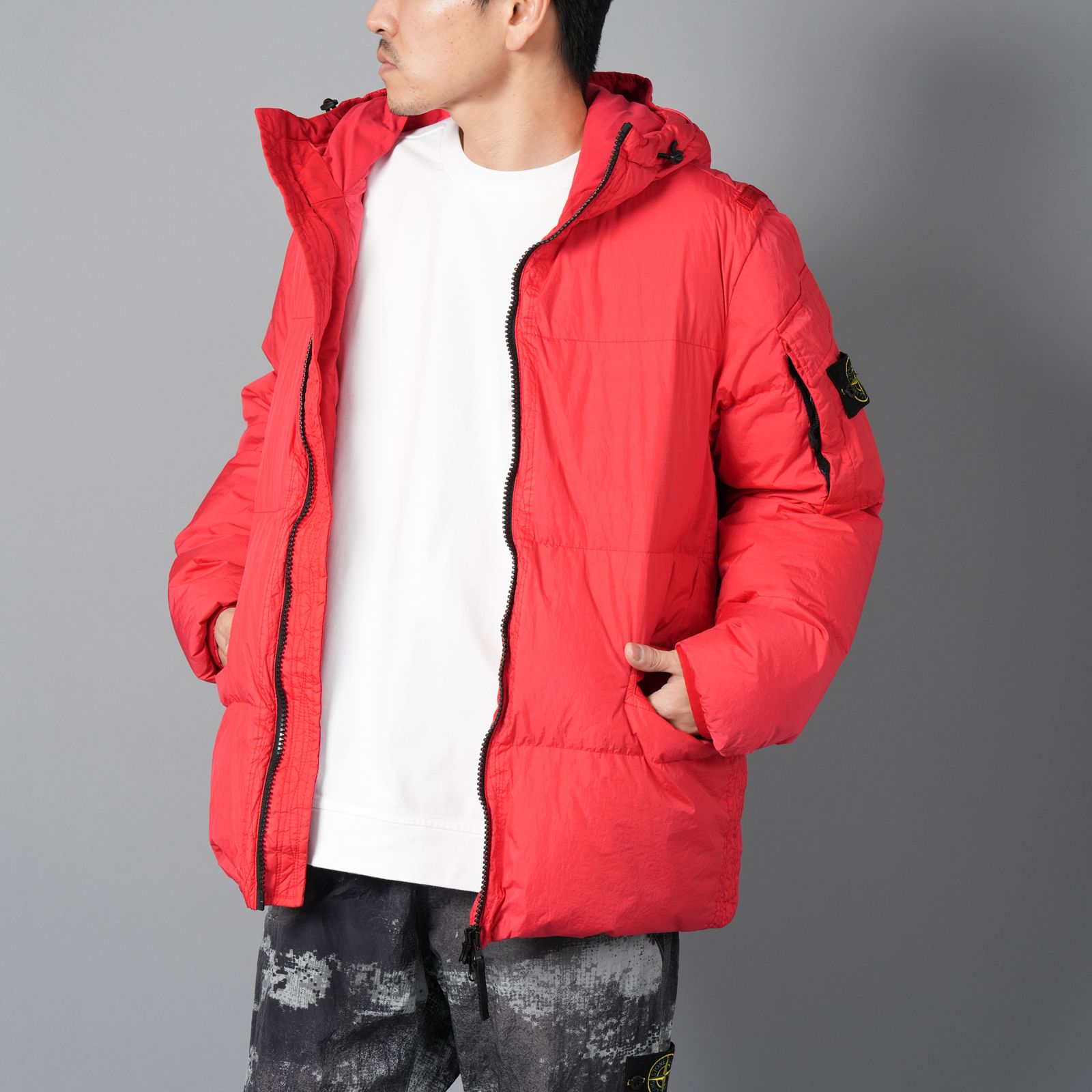 STONE ISLAND - 【残りわずか】 GARMENT DYED CRINKLE REPS R-NY