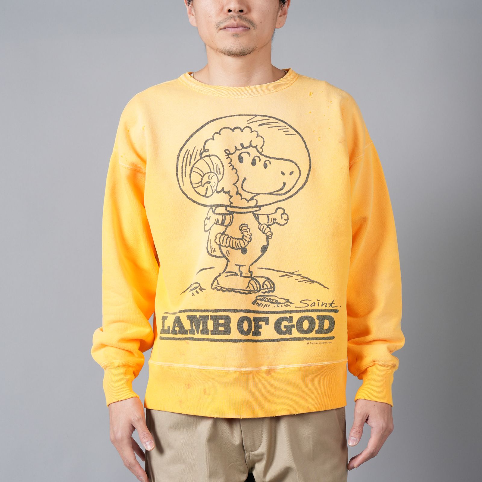 SAINT M×××××× - 【残りわずか】SM-YS8-0000-027 / CRW SWEAT / LMB OF