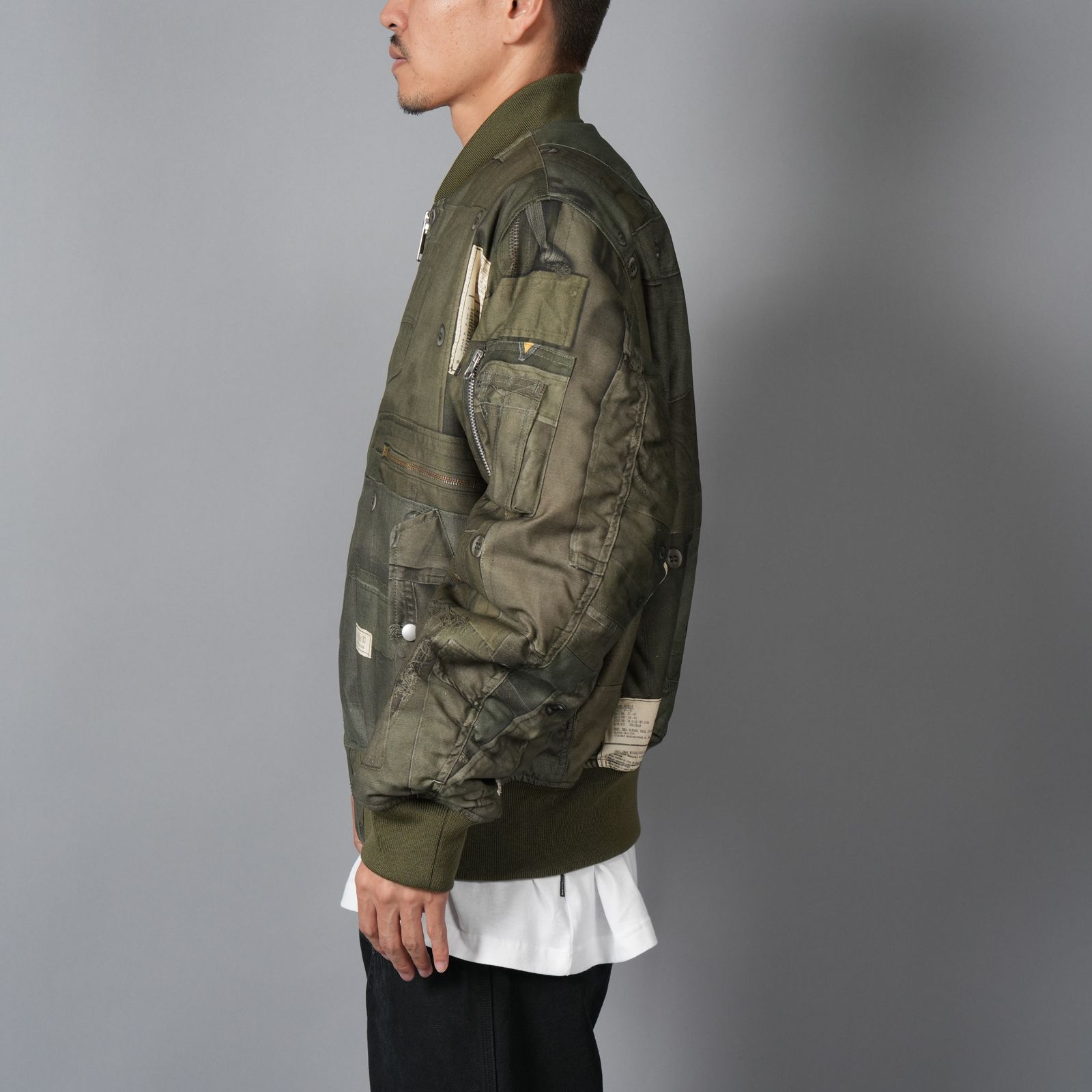 MIYAGIHIDETAKA - 【ラスト1点】MH025-2 / Military MA-1 / ミリタリー