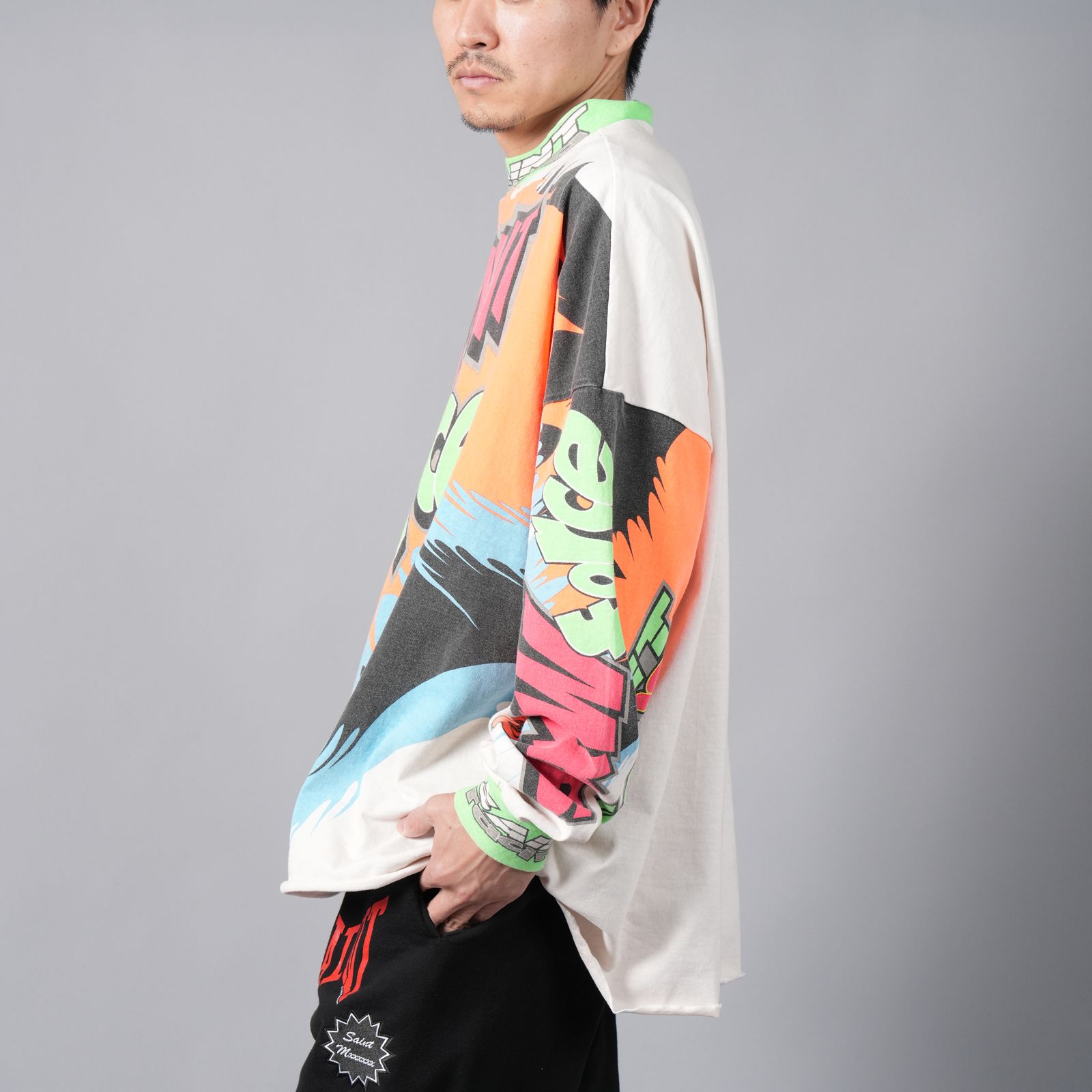 SAINT M×××××× - 【ラスト1点】SM-YS8-0000-018/ LS TEE /SAINT RACING