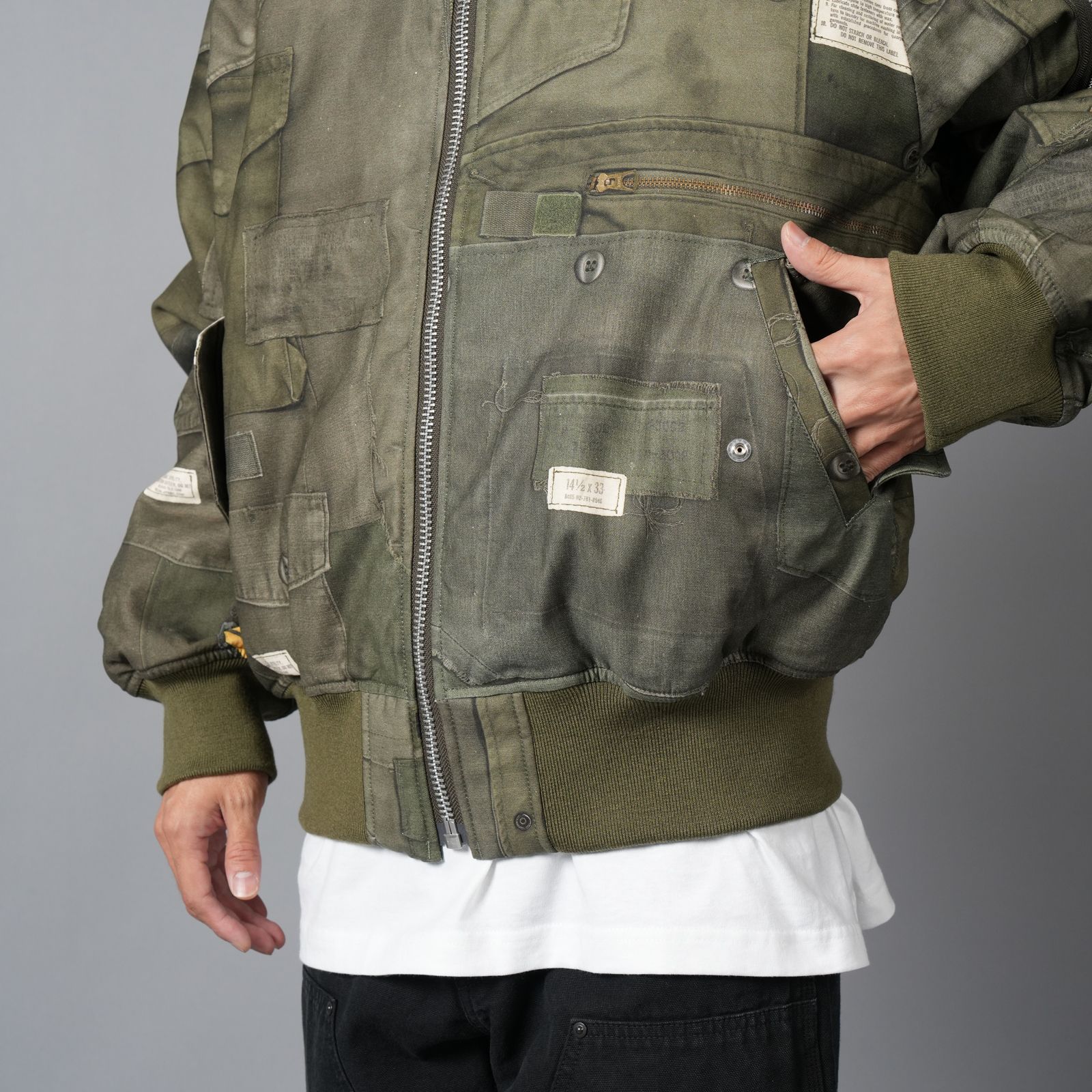 MIYAGIHIDETAKA - 【ラスト1点】MH025-2 / Military MA-1 / ミリタリー