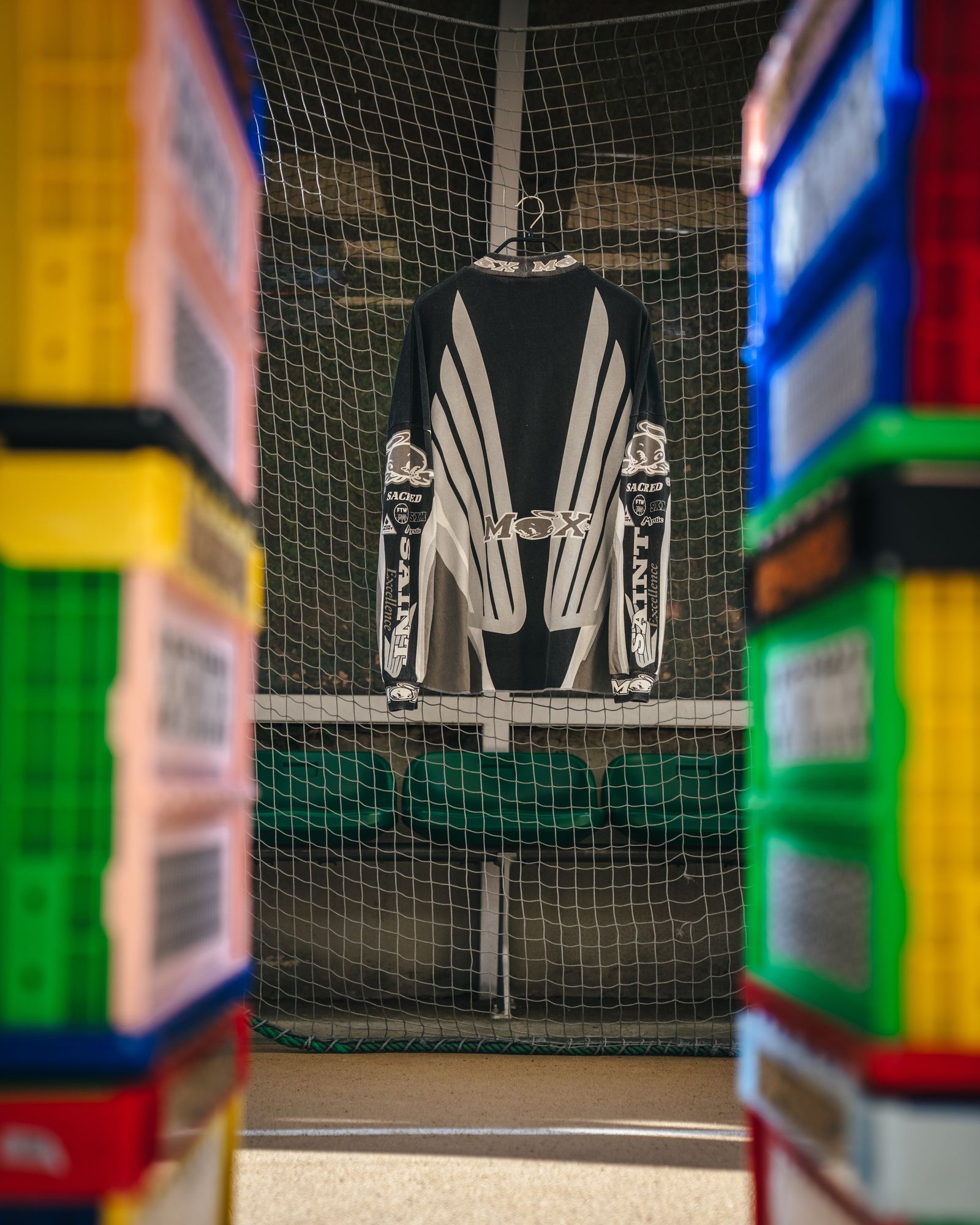 SAINT M×××××× - SM-MK8-0000-029 / LS T-SHIRT / SAINT MX / BLACK