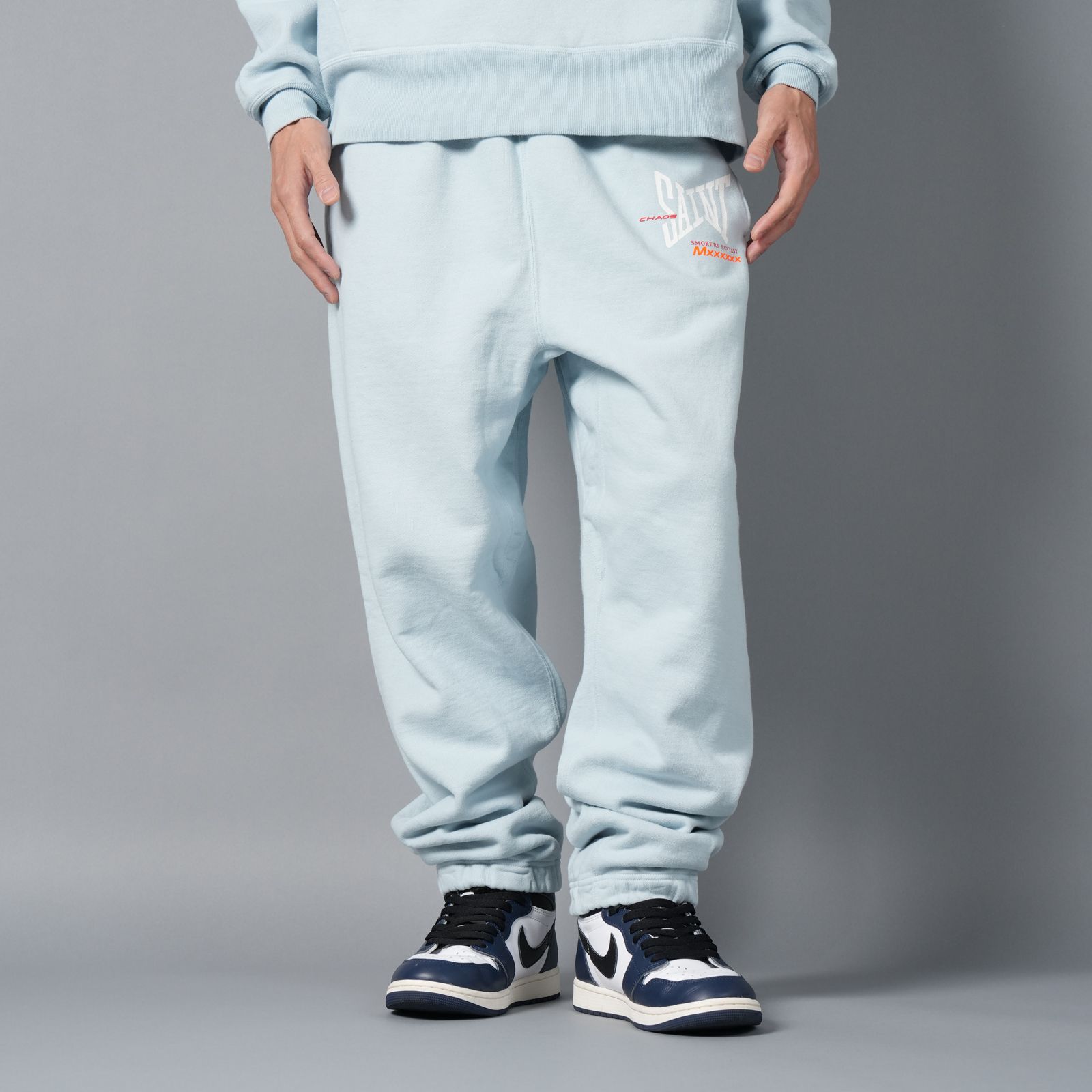 SAINT M×××××× - 【ラスト1点】SM-HR8-0000-057 / SWEAT PANTS / RIBON