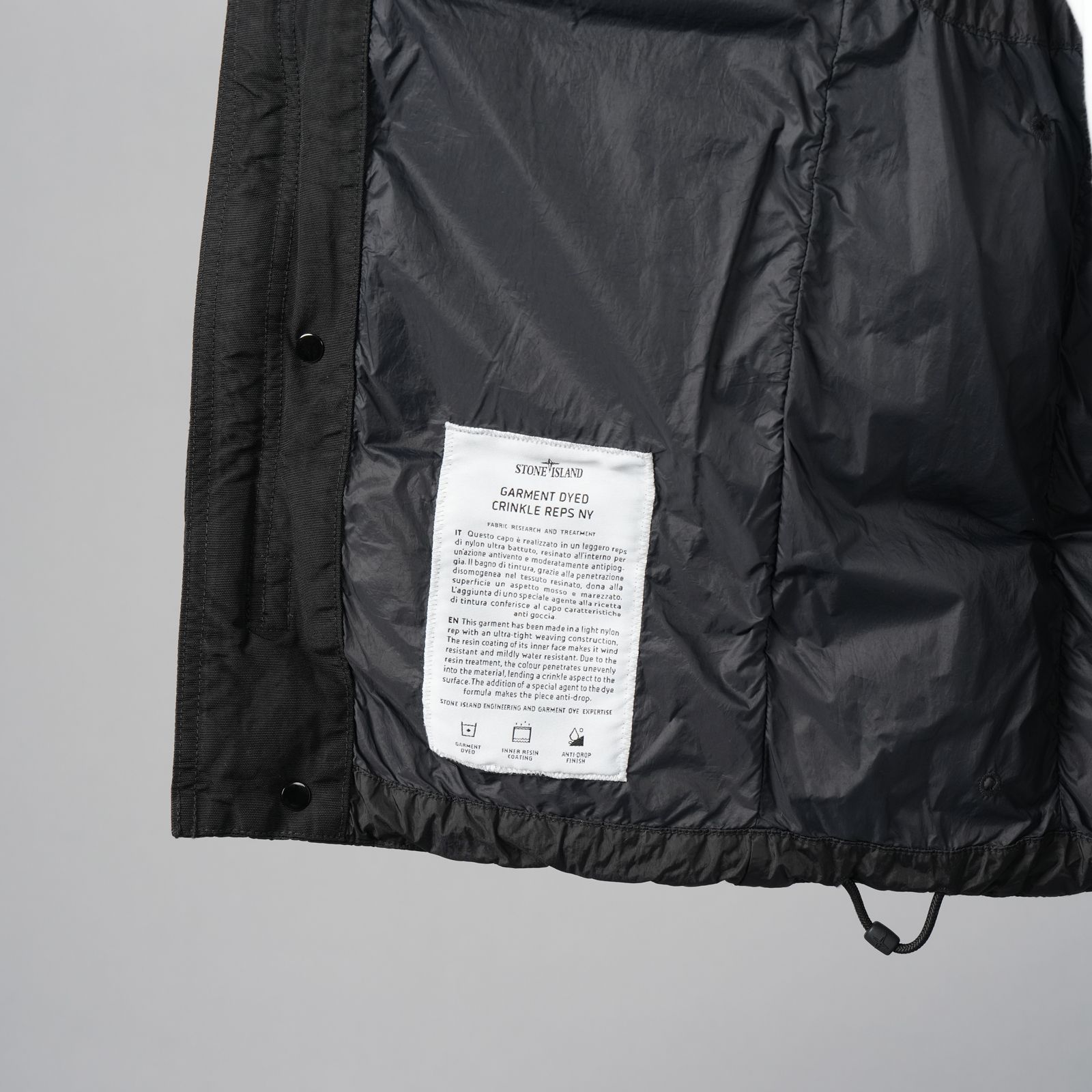 STONE ISLAND - G100003 / CRINKLE REPS NY, RECYCLED NYLON / ダウン