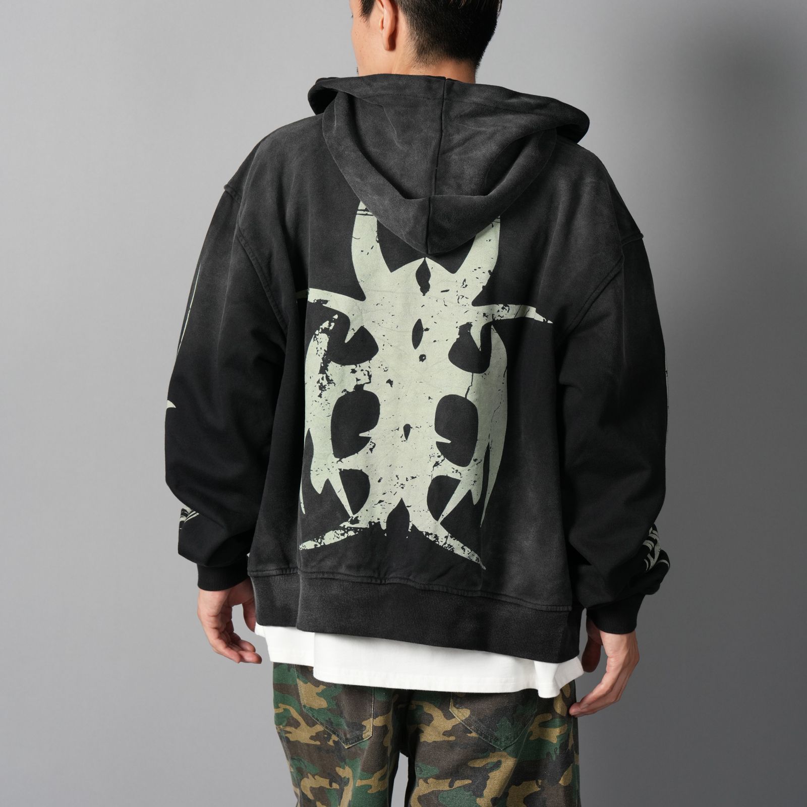 Chew Forever - Roach Zip Hooded Sweatshirt / ローチ ジップ