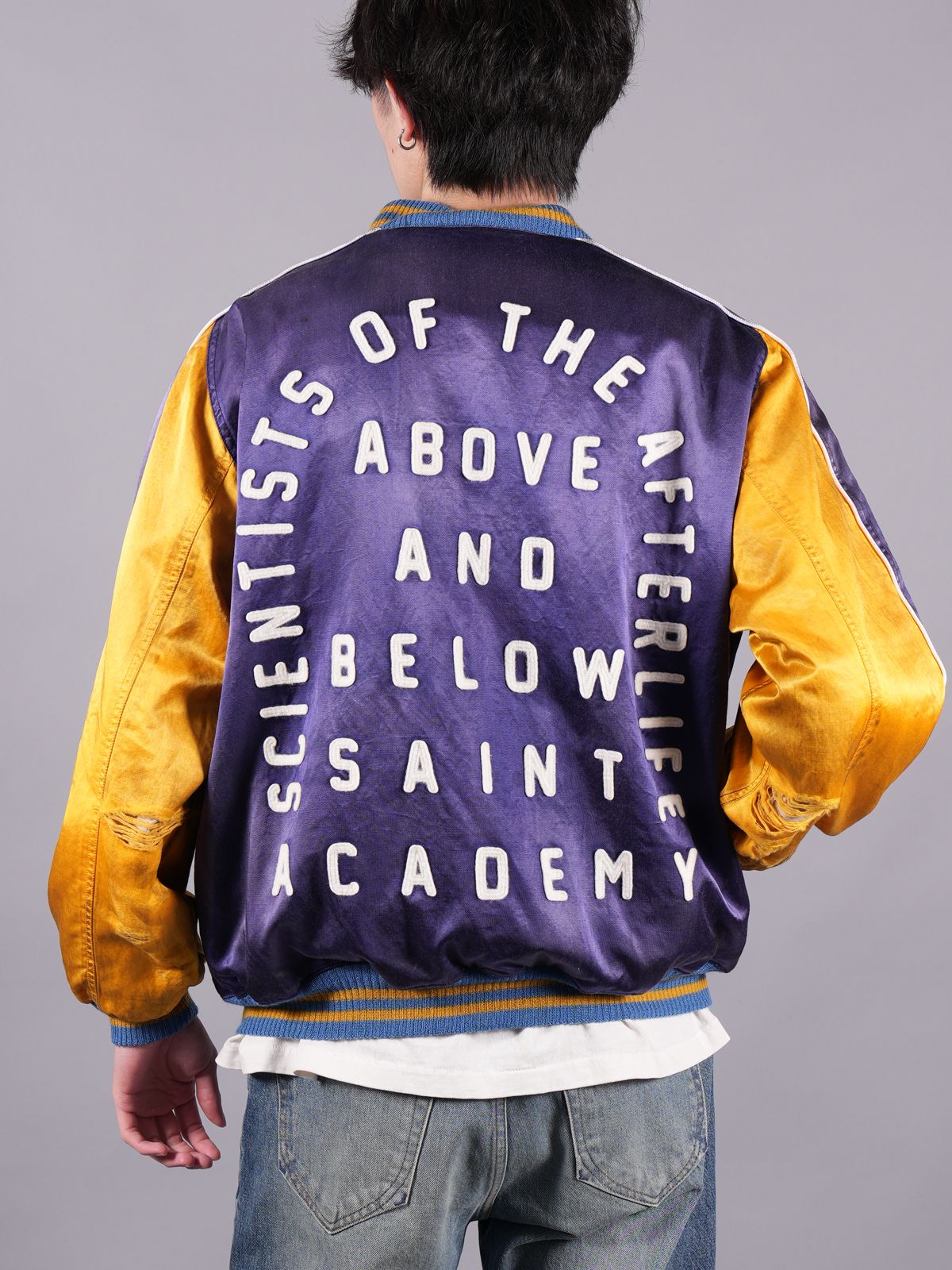 SAINT M×××××× - 【ラスト1点】SM-A22-0000-063 / SA_SKASTADIUM JKT