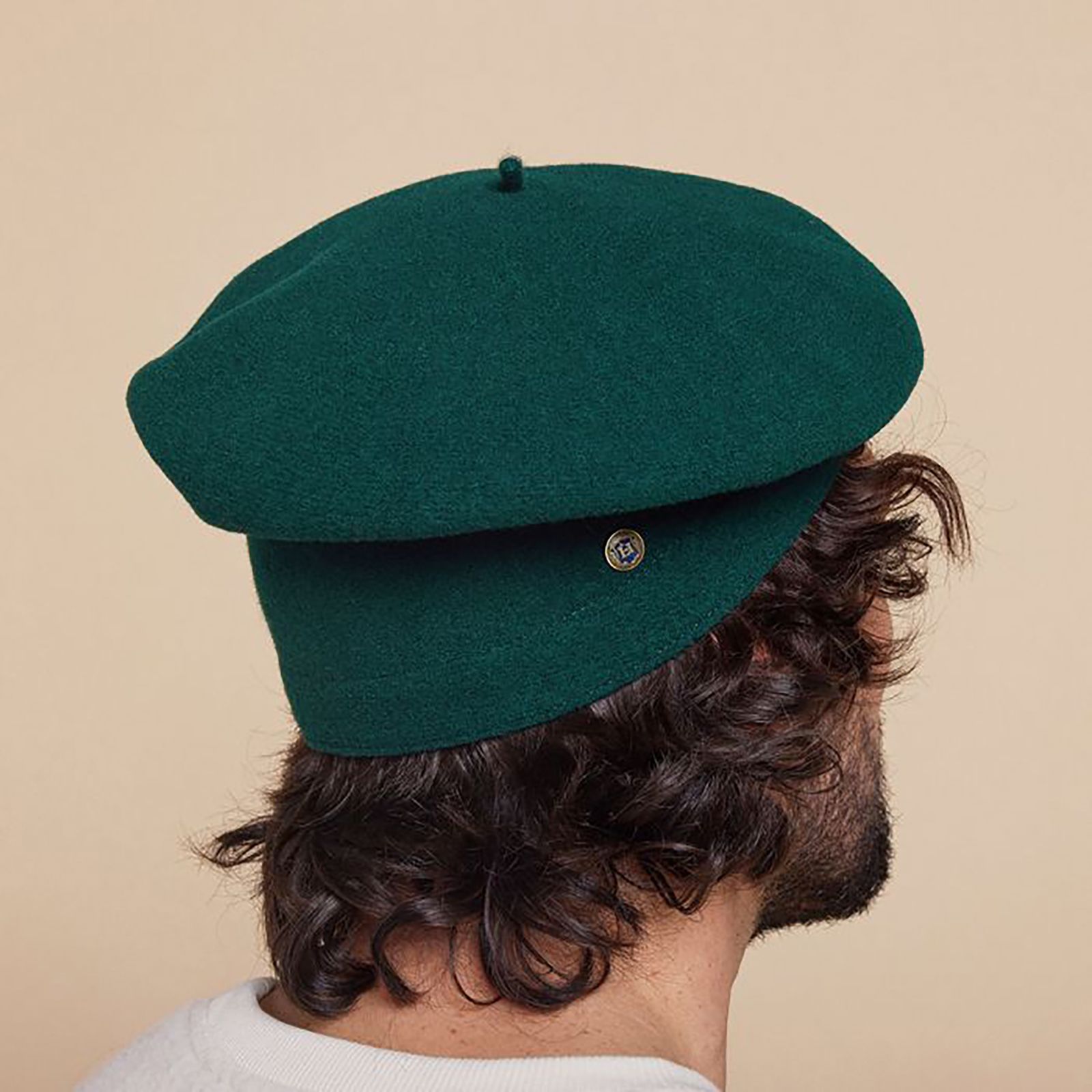 LAULHERE - 「LUNA Botanique」ウールバスクベレー | corne/コルネ