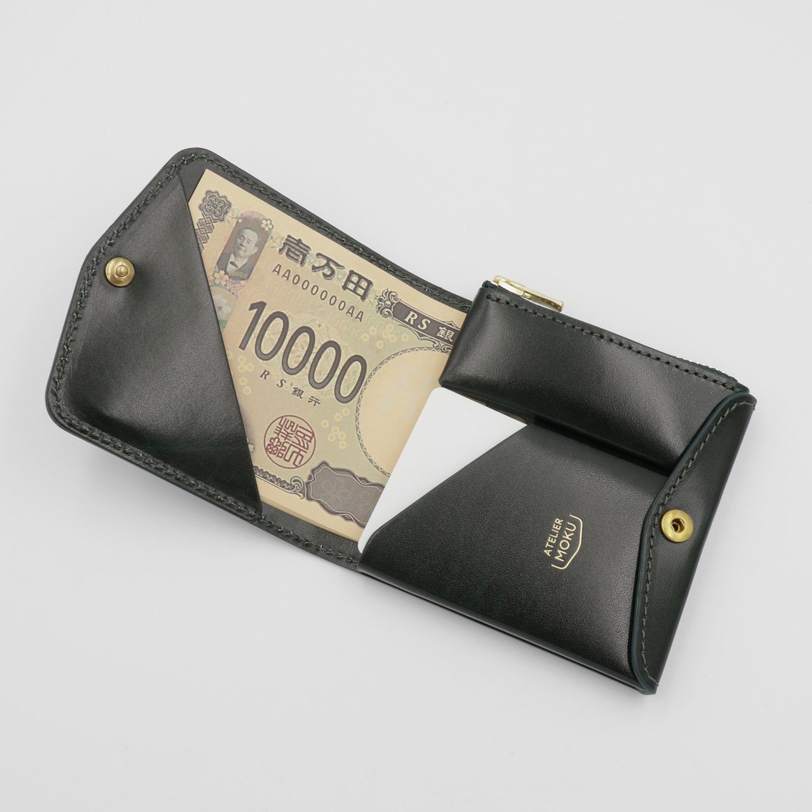 ATELIER MOKU - 「小さく薄い財布SAKU ver.3 Plus Rugato ルガト