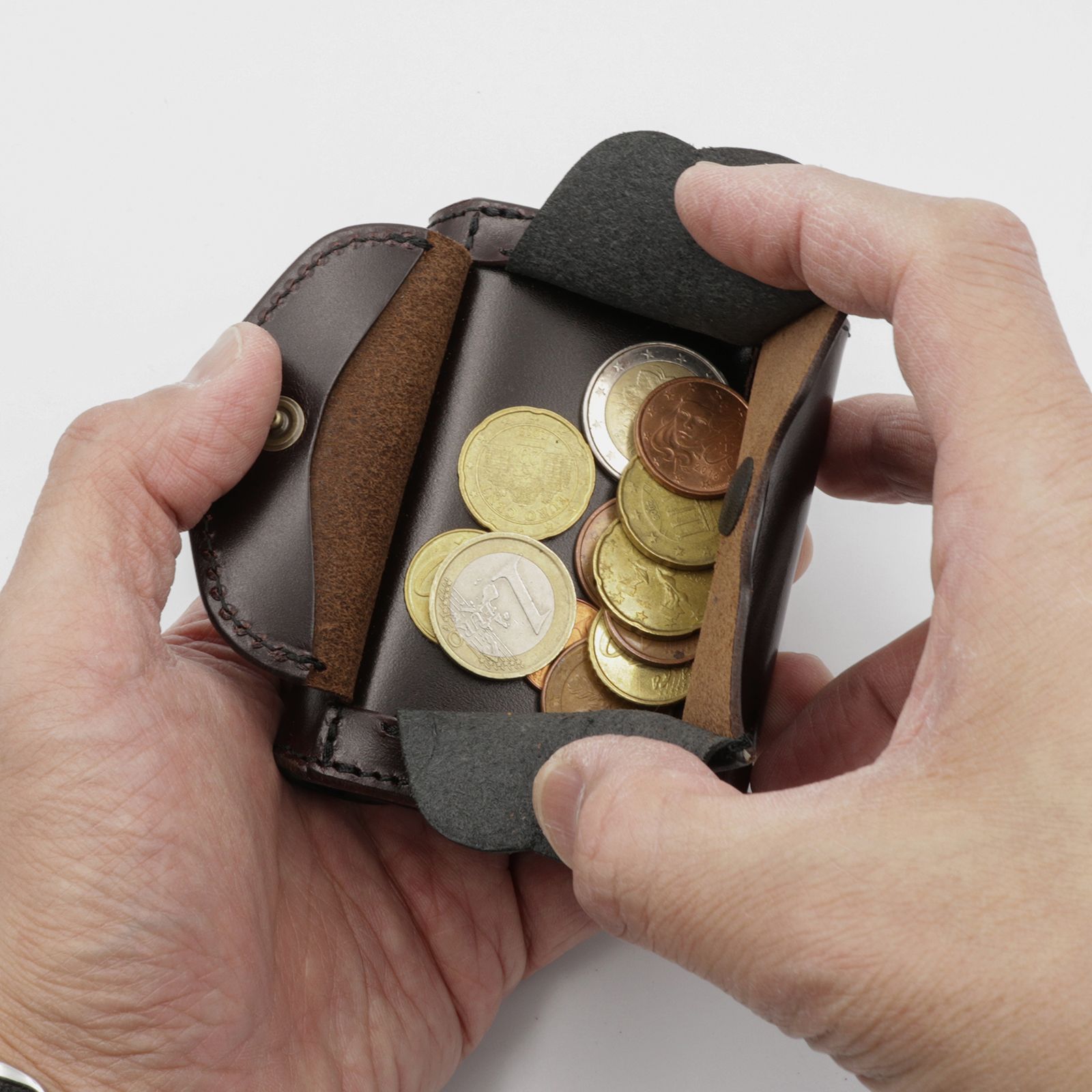 池之端銀革店 - 【Dual】コンパクトウォレット サドルプルアップ