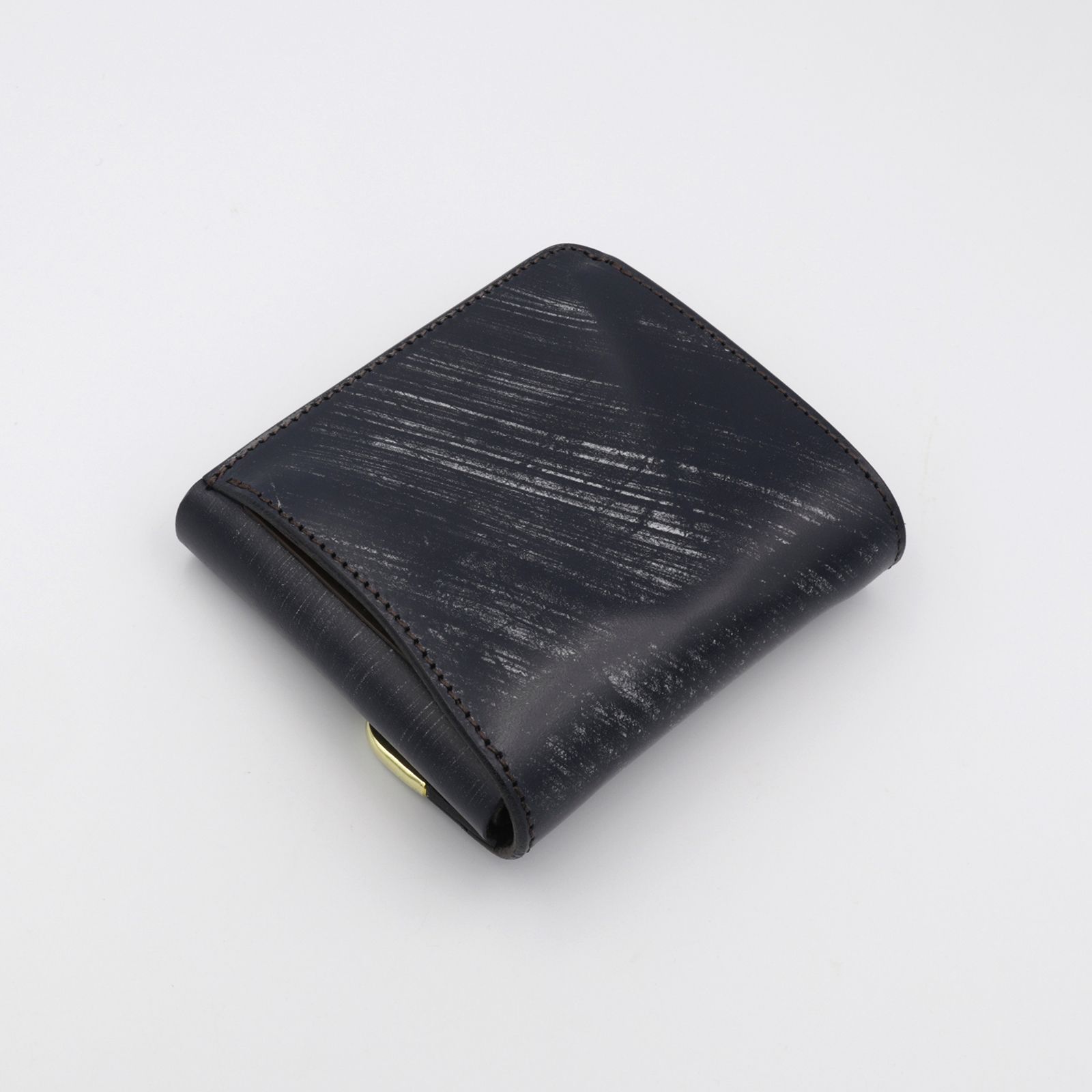 池之端銀革店 - 【Cramp】2つ折りウォレット UKブライドルレザー