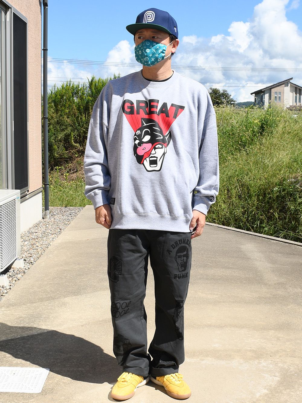 PUNK DRUNKERS - ［PDSxキン肉マン］ GREATあいつBIGトレーナー | DOLL