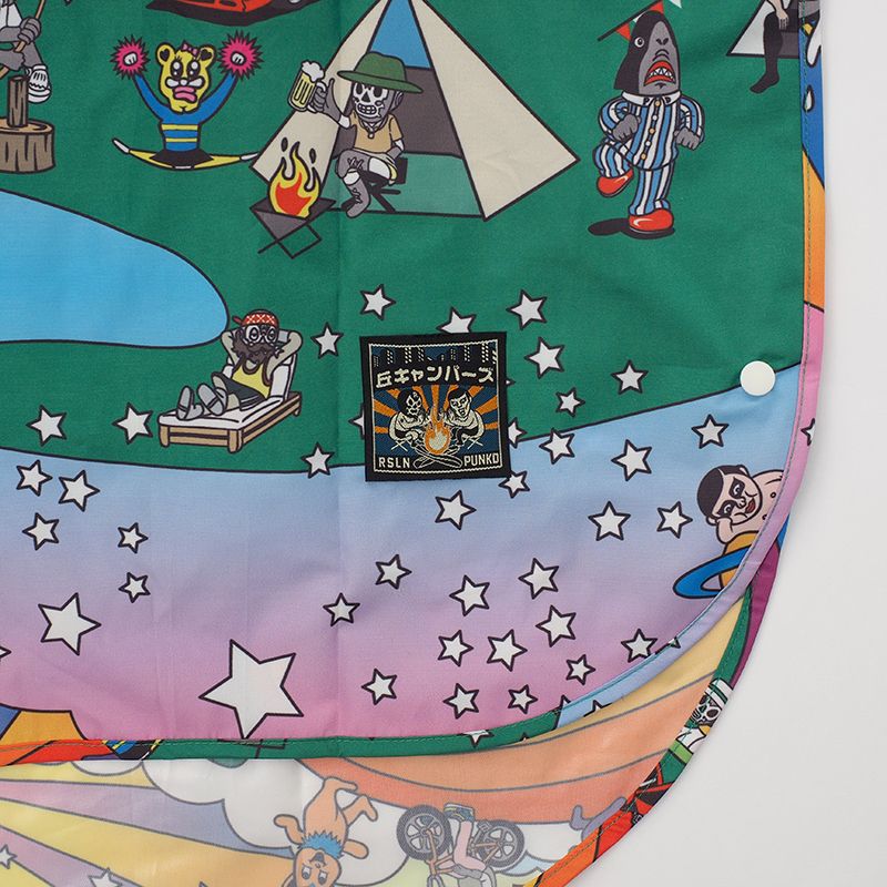 PUNK DRUNKERS - [丘キャンパーズ×kiu]夢の村レインポンチョ | DOLL