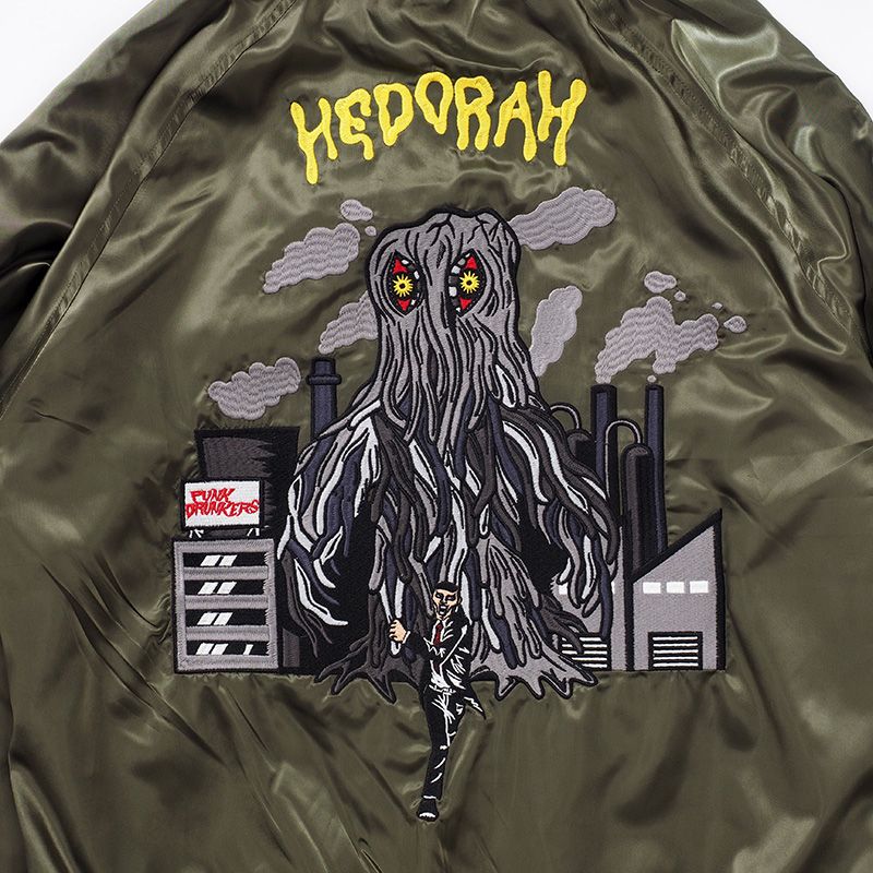 PUNK DRUNKERS - [PDSxGODZILLA] ガイガン&ヘドラ リバスカジャン | DOLL