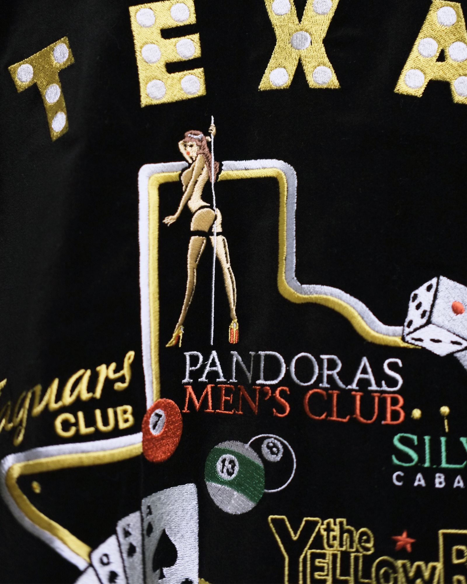 MINEDENIM - Texas Stripclubs Reversible Souvenir JKT Reversible