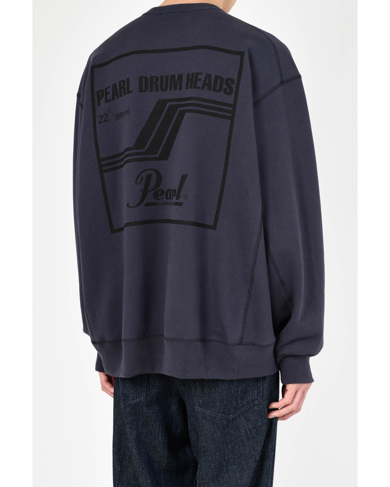 LAD MUSICIAN - Pear×LAD MUSICIAN Crew Neck Pullover | fakejam