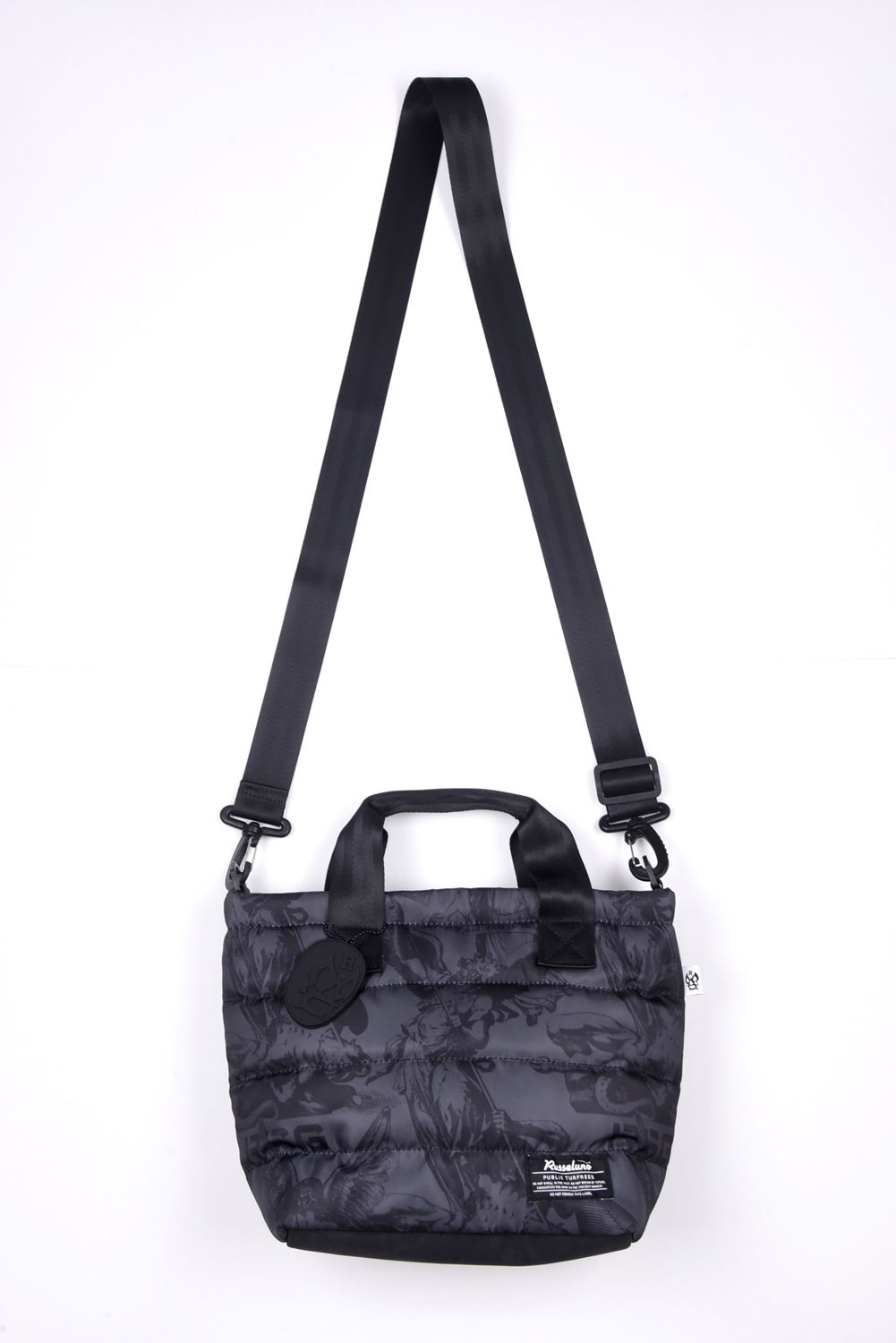 RUSSELUNO - PADDED CART BAG (ANGEL) / 総柄 パデッドカートバッグ