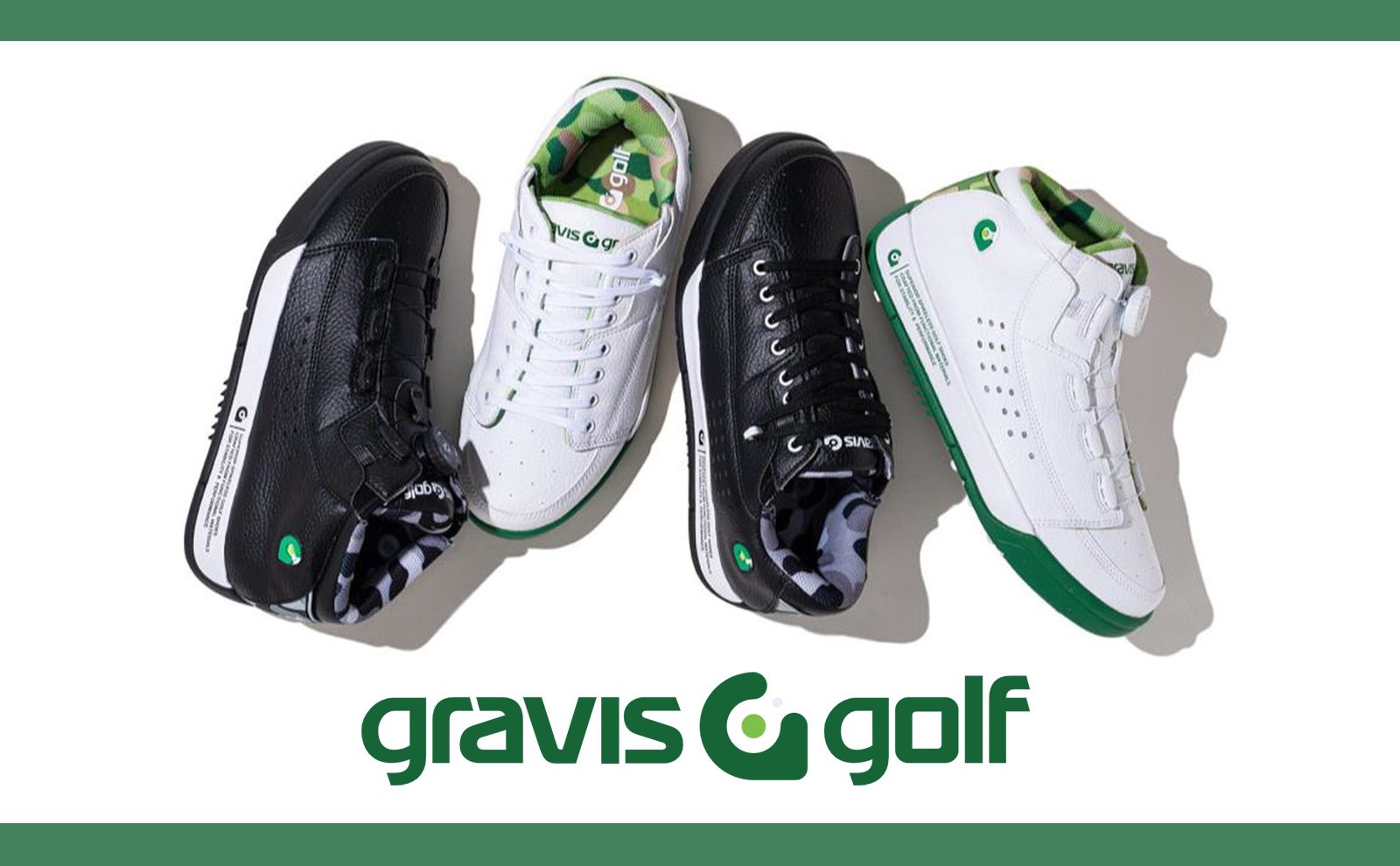 gravis golf】 ファーストコレクション、4月下旬に世界初デビュー