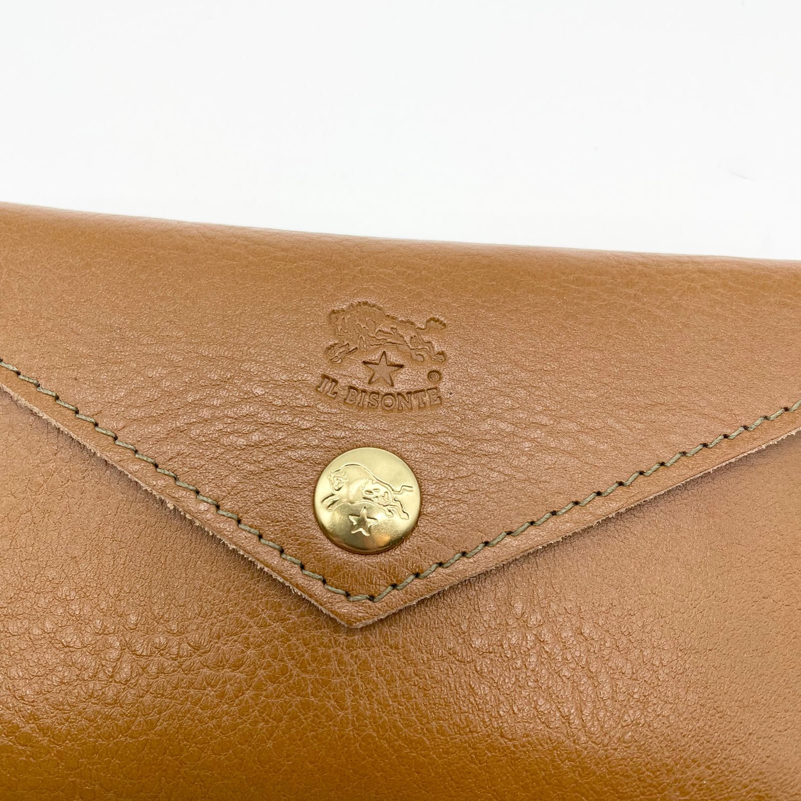 IL BISONTE - ウォレット/ ミディアムウォレット/オリーブ | HALLOW's