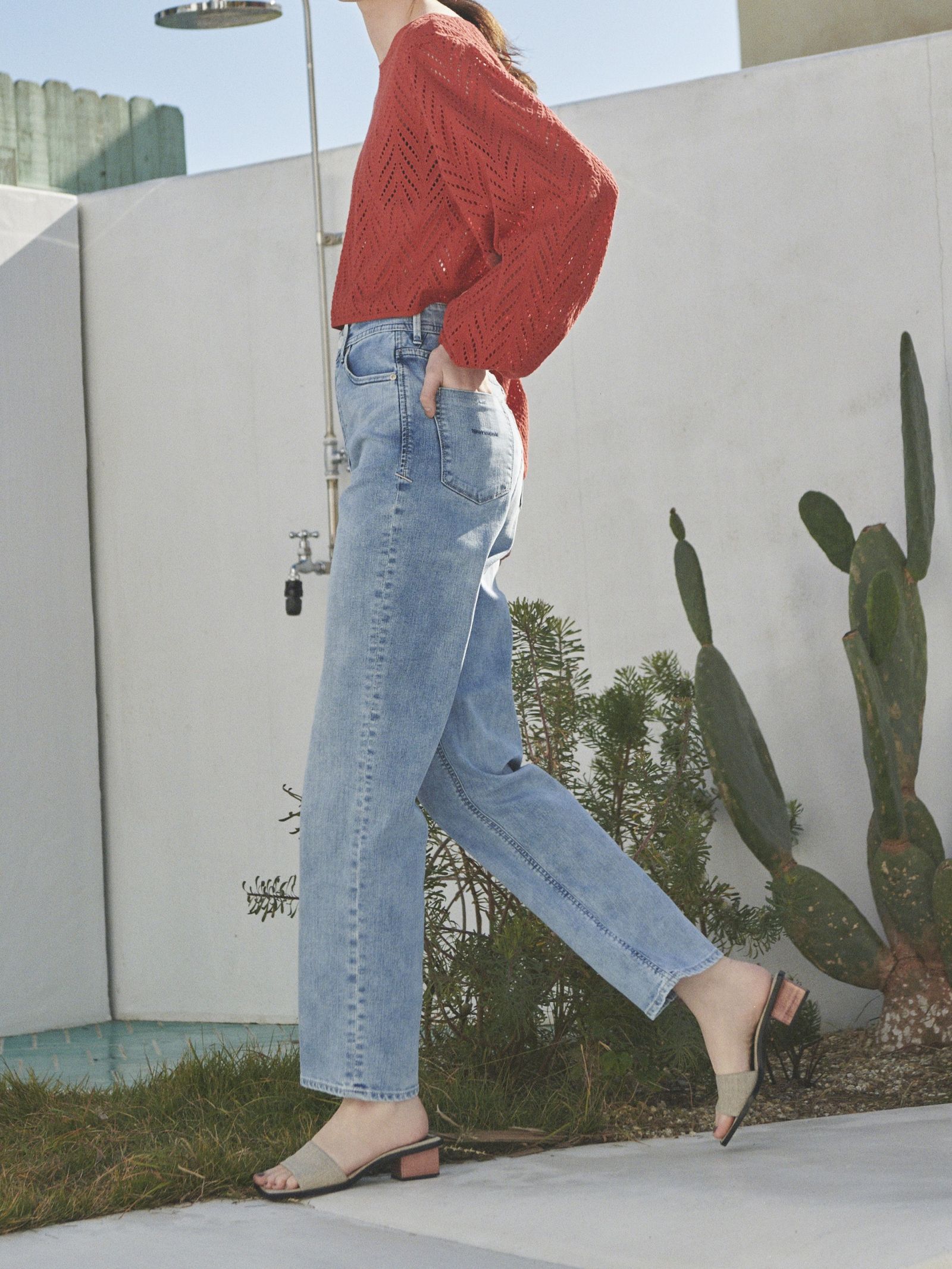 YANUK - LEA / Really Light / ボーイズストレートデニム / ライト