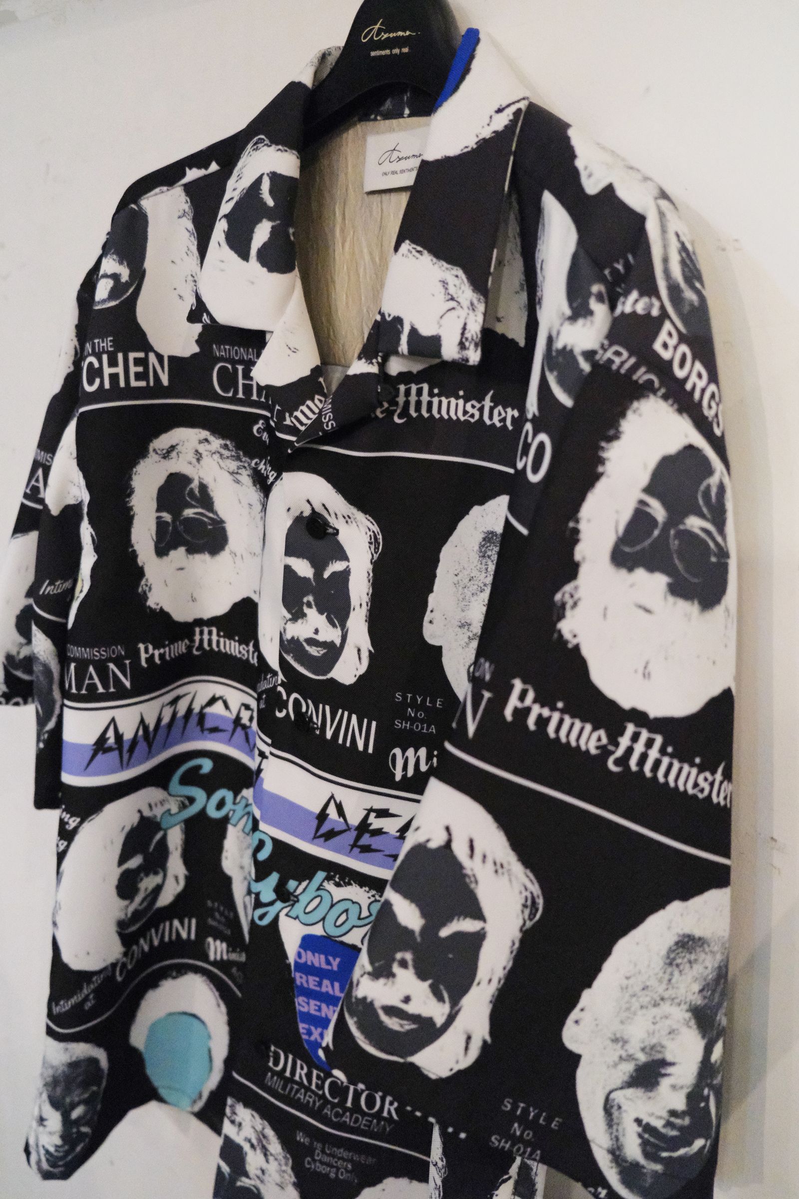 Azuma - CYBORG'S OPEN COLLAR SHIRT / シャツ | HAZE